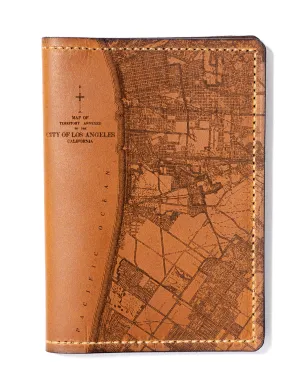 Los Angeles Map Passport Wallet