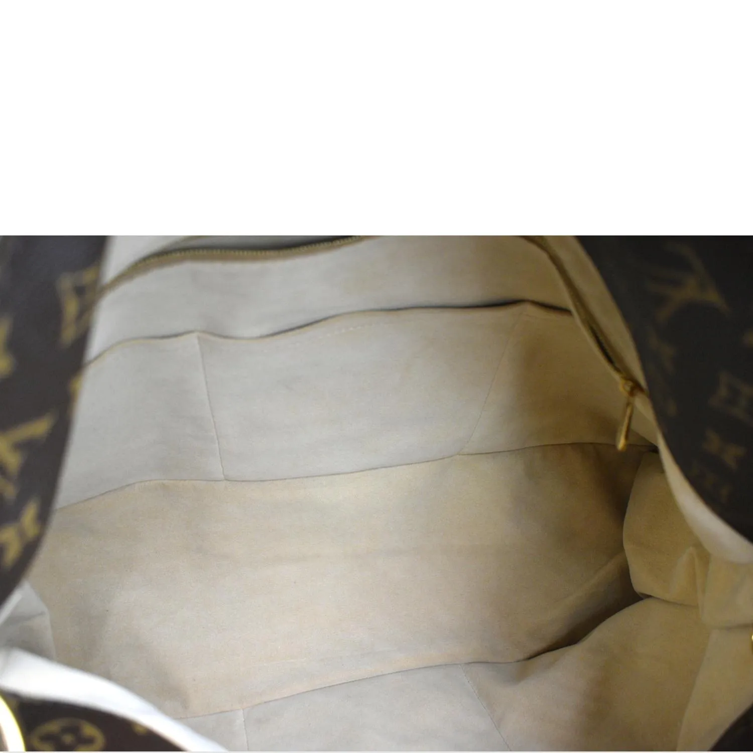 LOUIS VUITTON Artsy GM Monogram Canvas Hobo Bag Brown