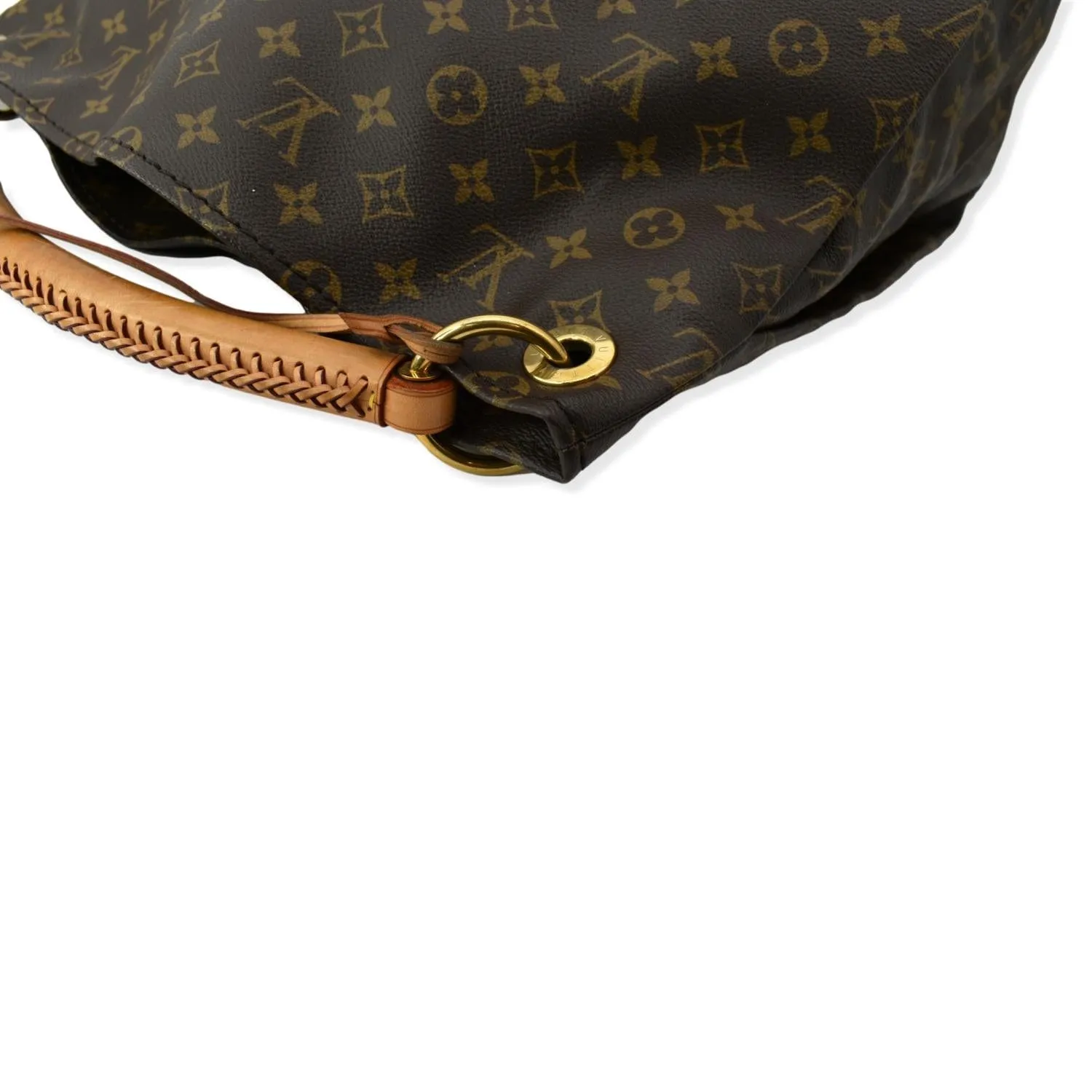 LOUIS VUITTON Artsy GM Monogram Canvas Hobo Bag Brown