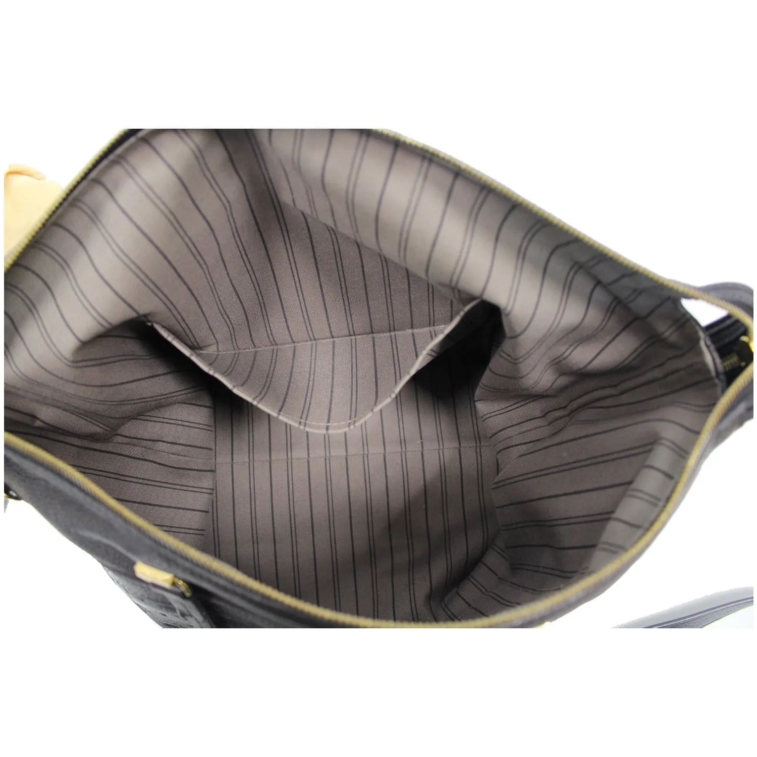 LOUIS VUITTON Boetie Monogram Empreinte Shoulder Bag Noir
