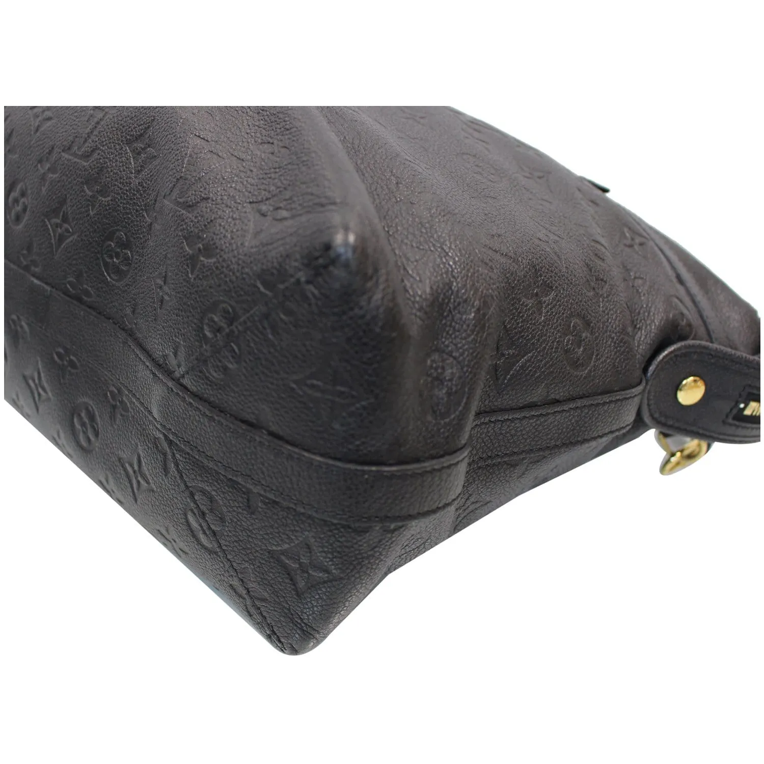 LOUIS VUITTON Boetie Monogram Empreinte Shoulder Bag Noir