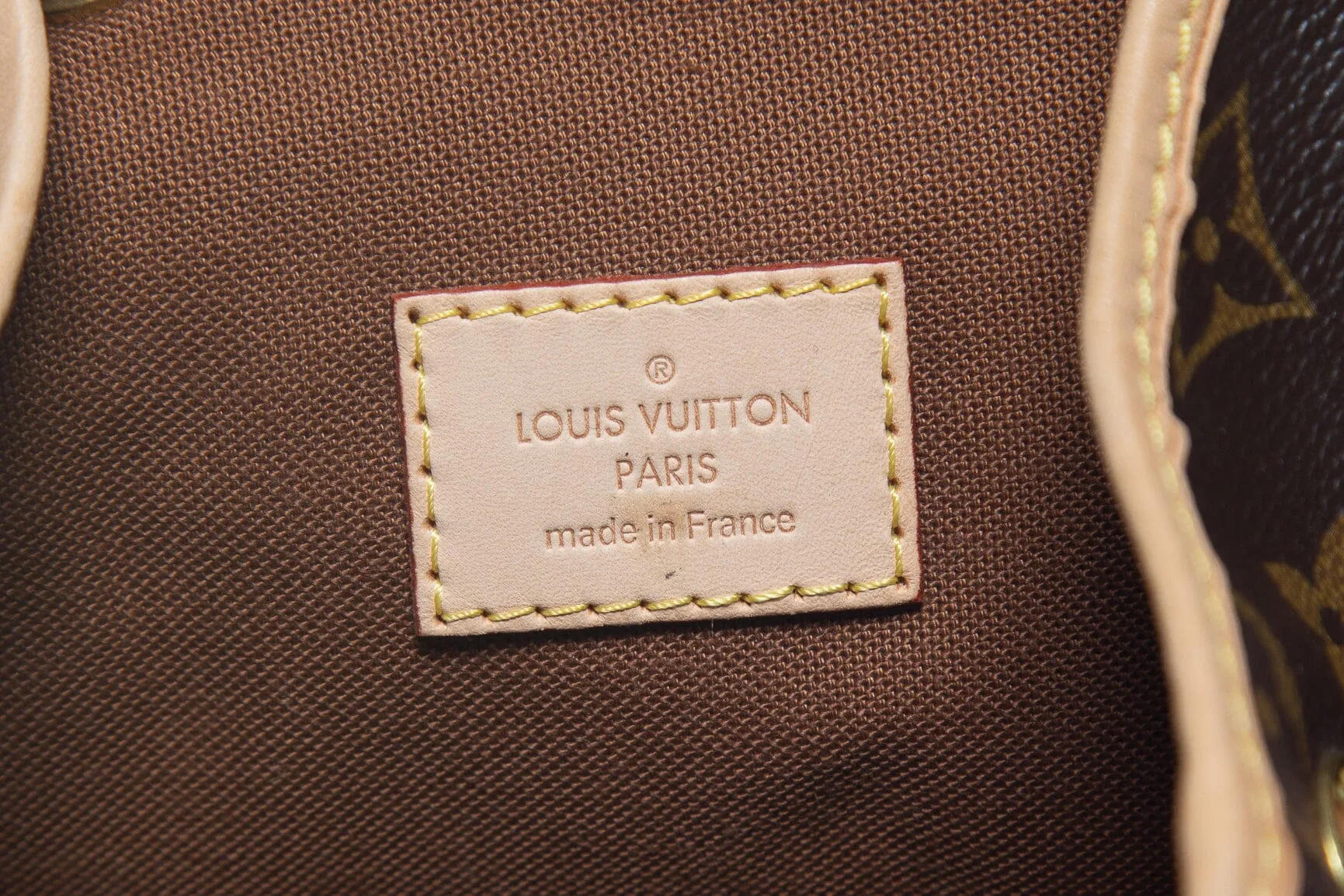Louis Vuitton Brown Canvas Monogram Bosphore Backpack