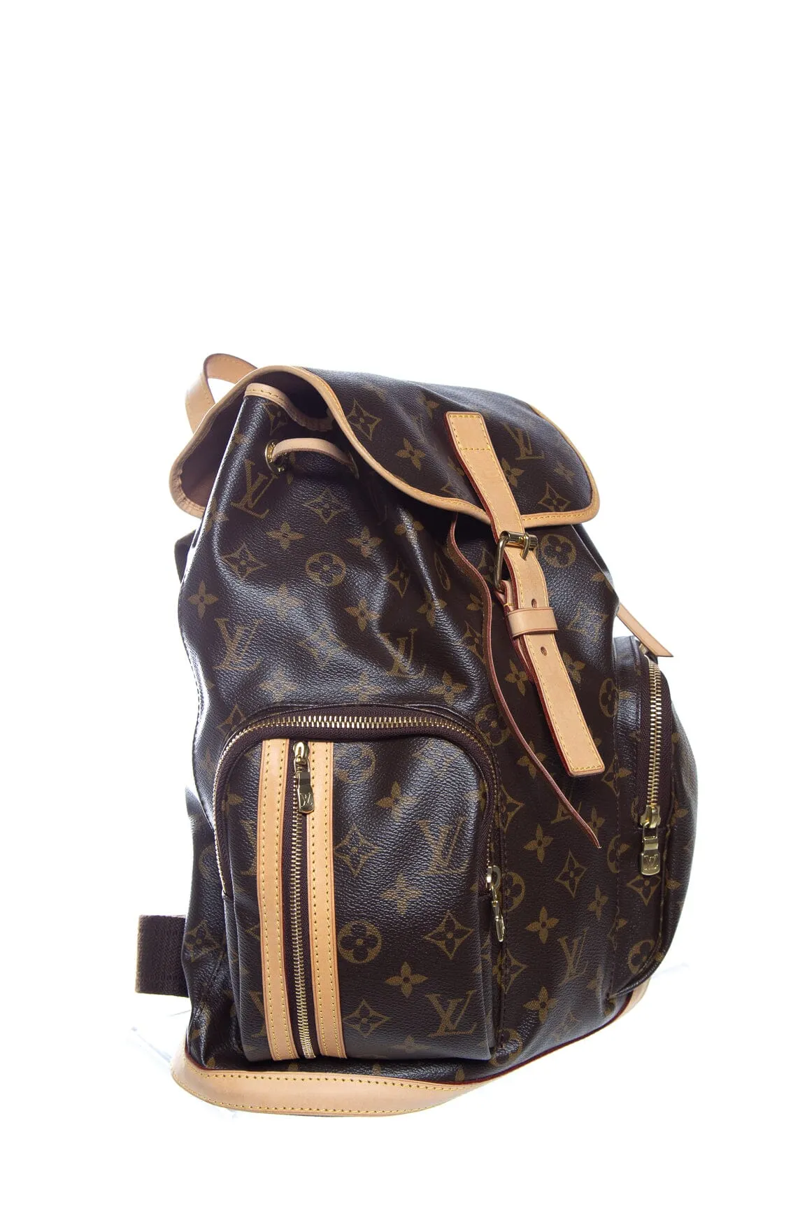 Louis Vuitton Brown Canvas Monogram Bosphore Backpack