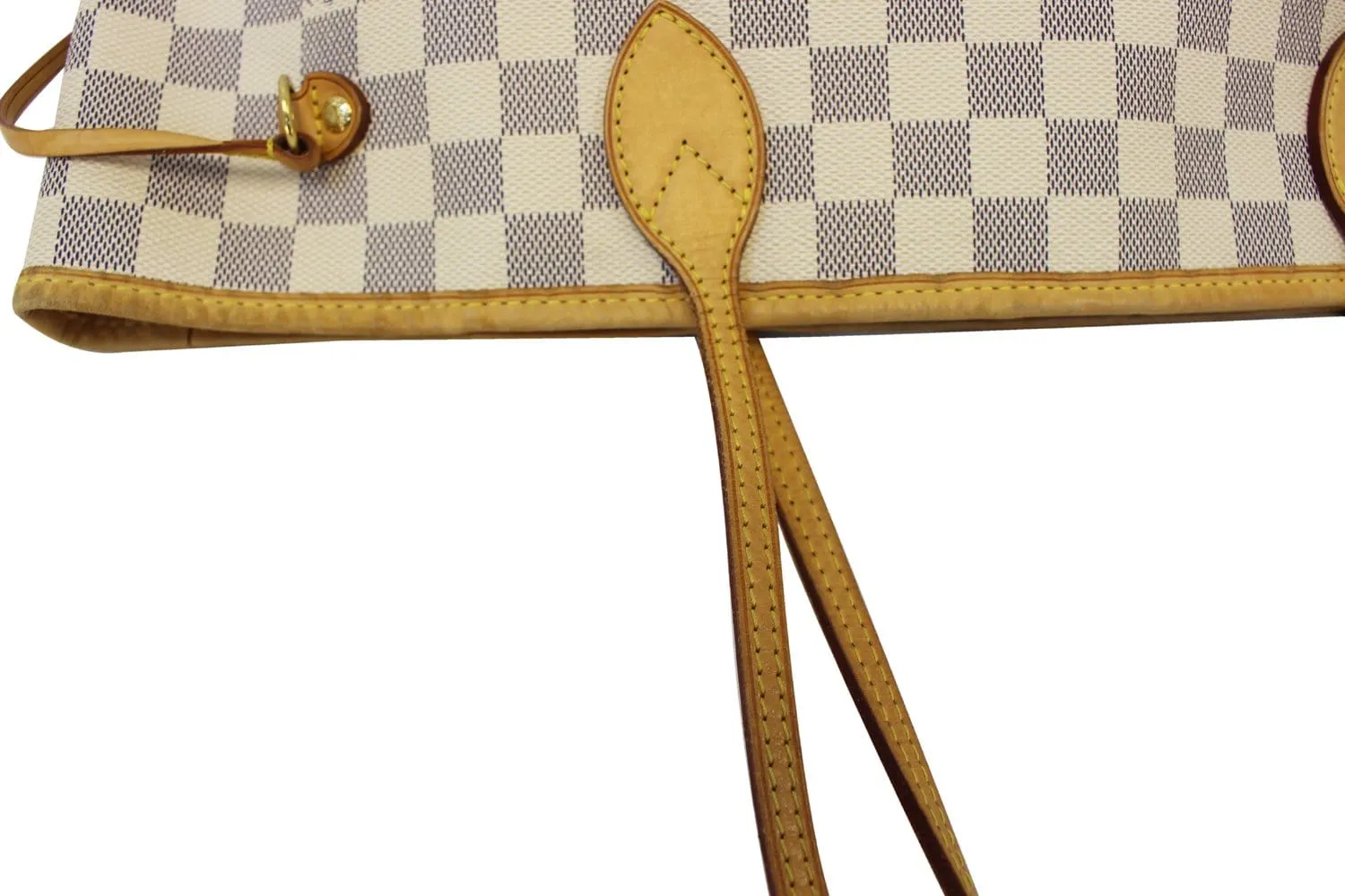 LOUIS VUITTON Damier Azur Neverfull MM Tote Bag