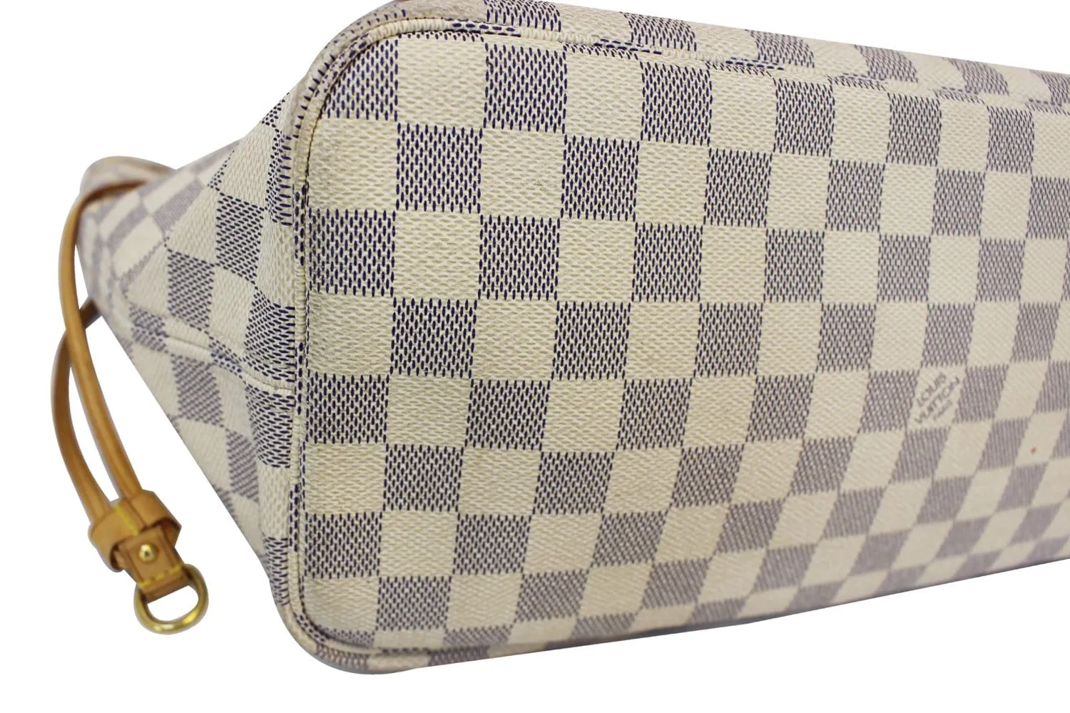 LOUIS VUITTON Damier Azur Neverfull MM Tote Bag