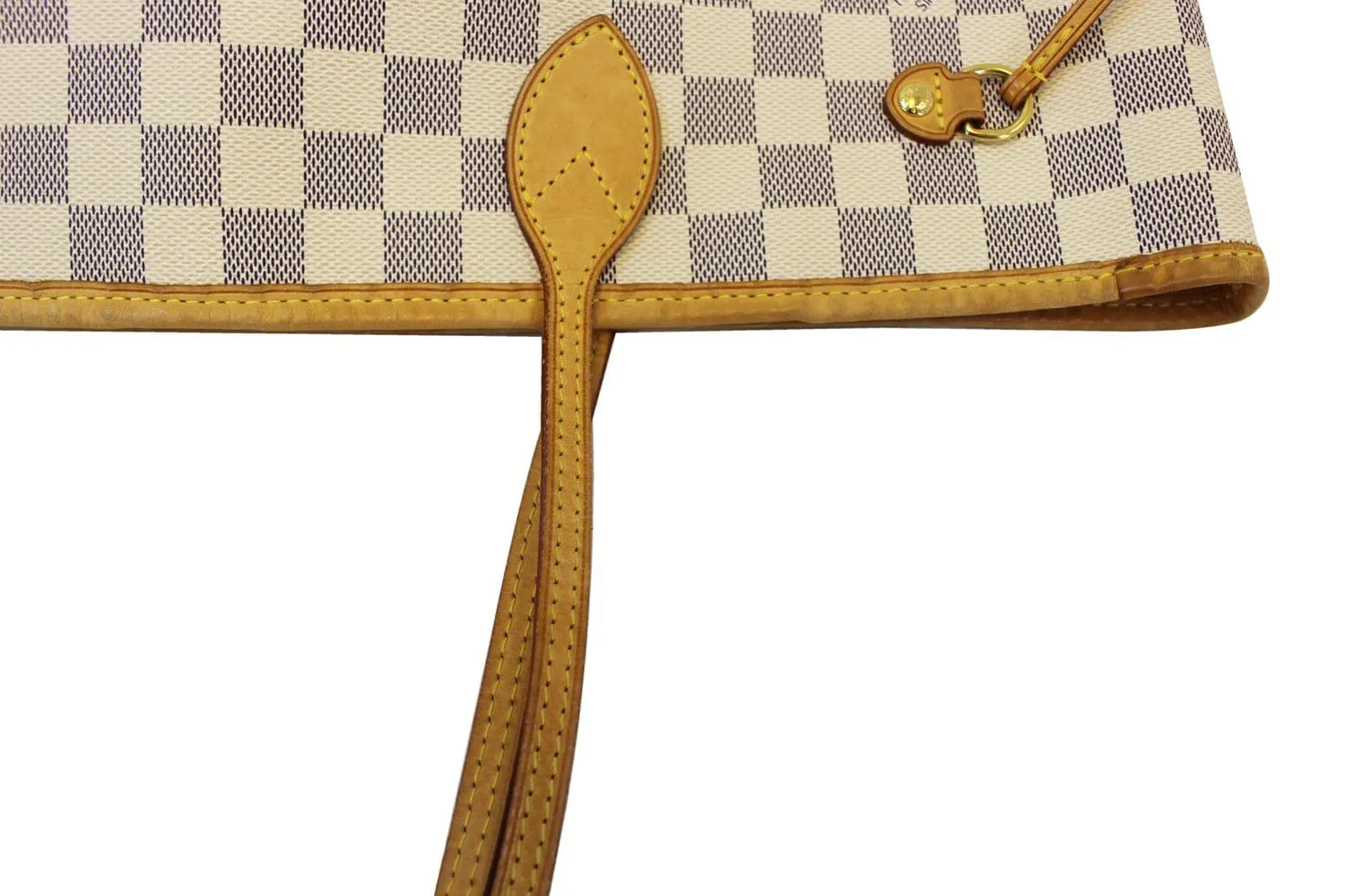 LOUIS VUITTON Damier Azur Neverfull MM Tote Bag
