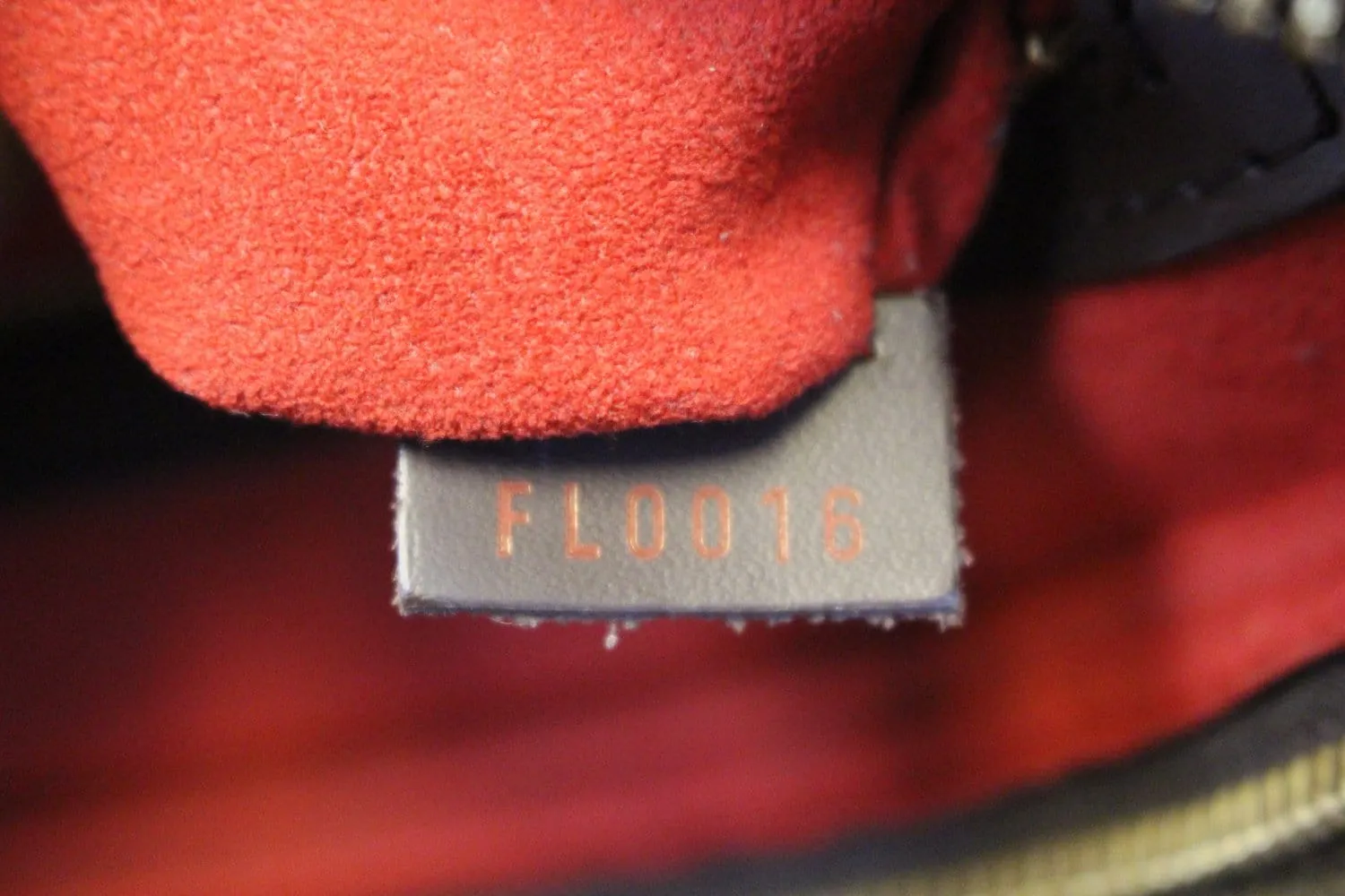 LOUIS VUITTON Damier Ebene Looping MM Brown Shoulder Bag