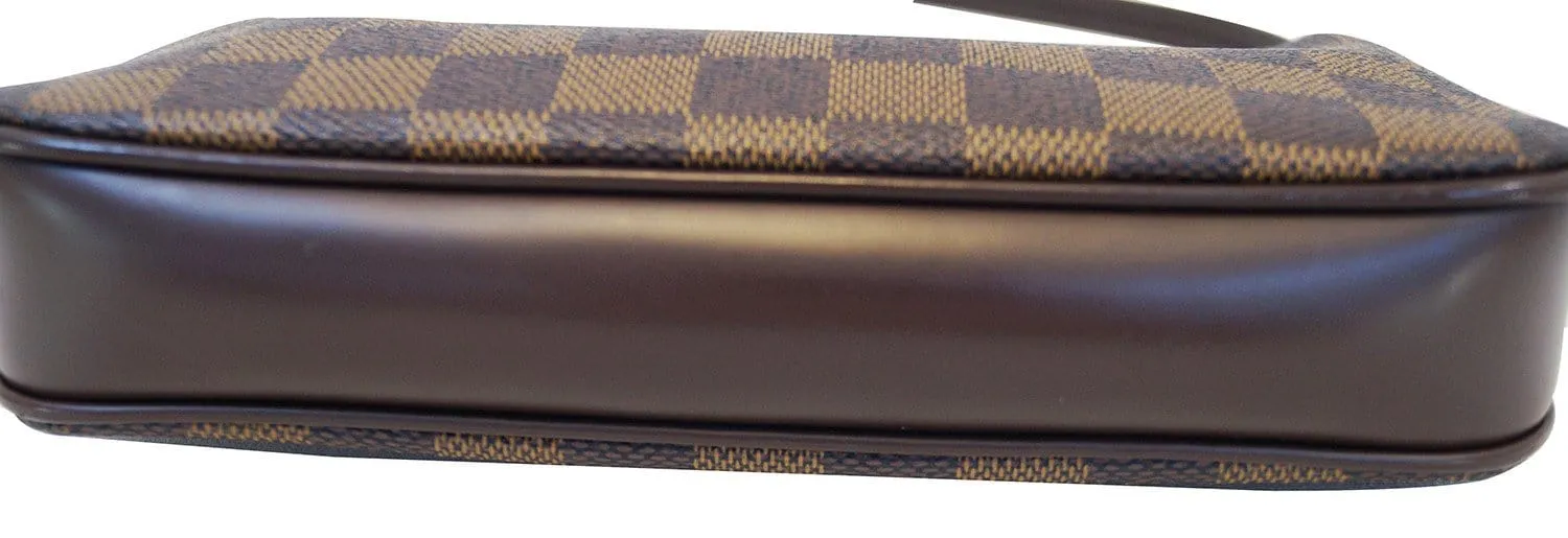 LOUIS VUITTON Damier Ebene Navona Pouch Handbag