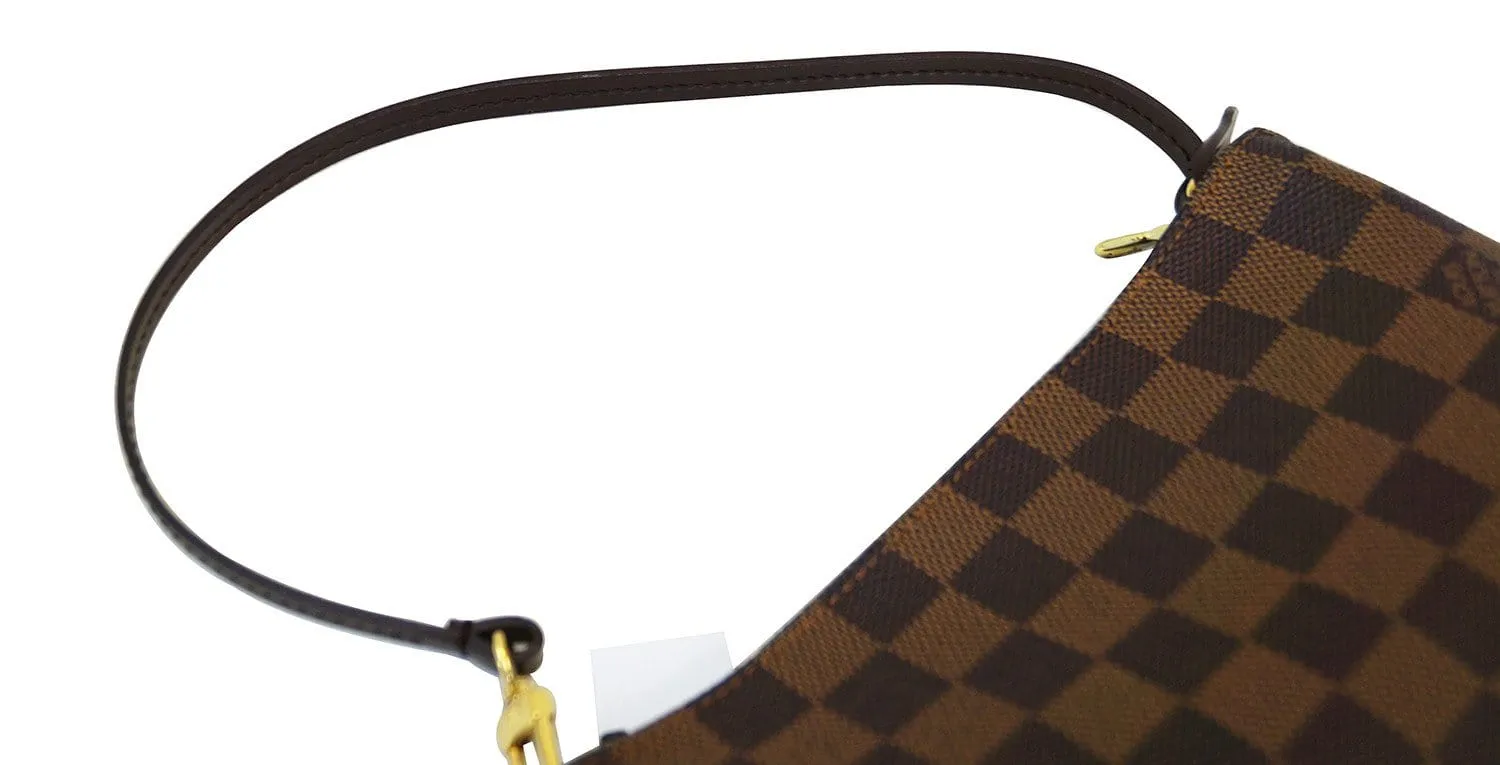 LOUIS VUITTON Damier Ebene Navona Pouch Handbag
