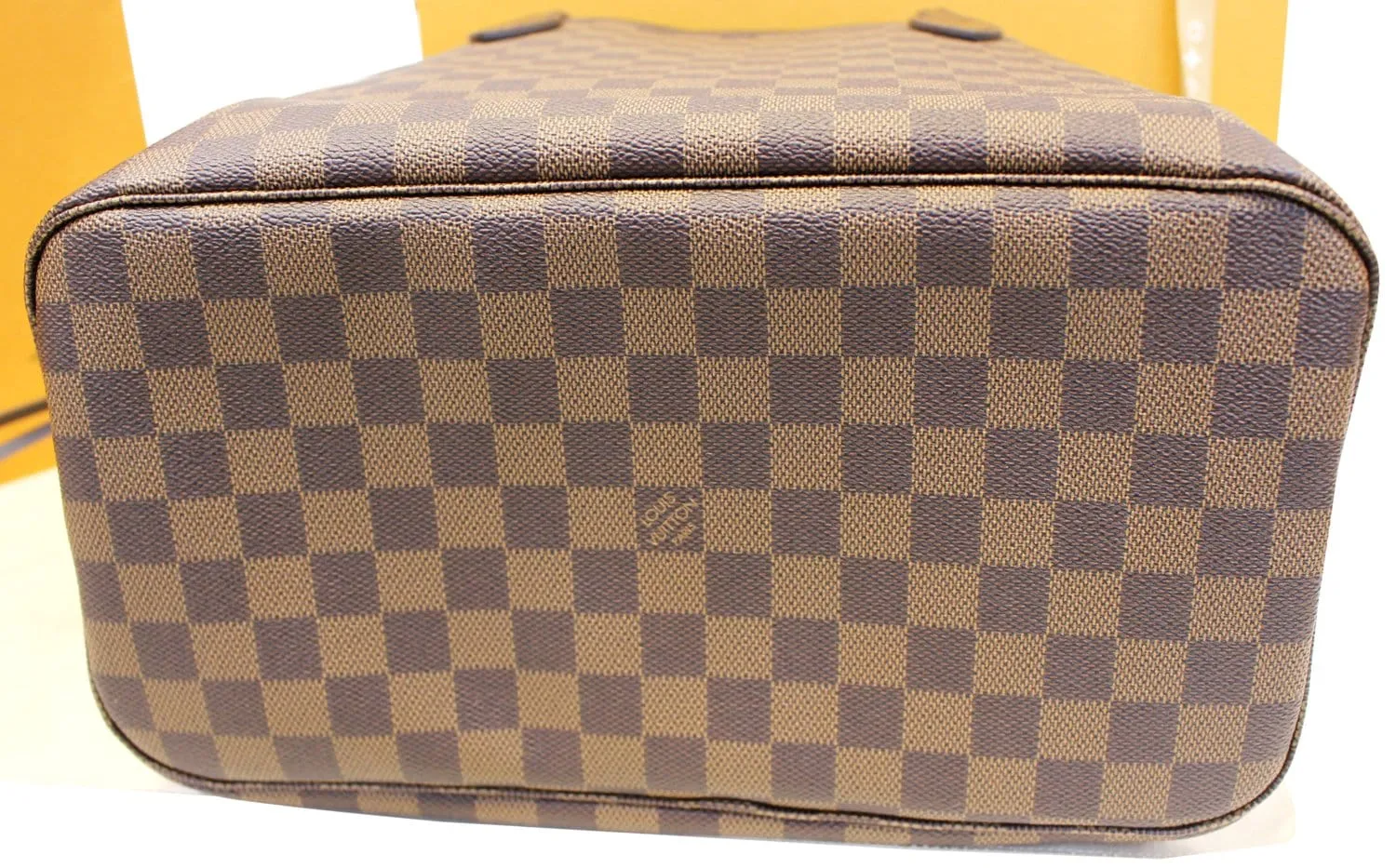 LOUIS VUITTON Damier Ebene Neverfull MM NM Pink Tote Bag