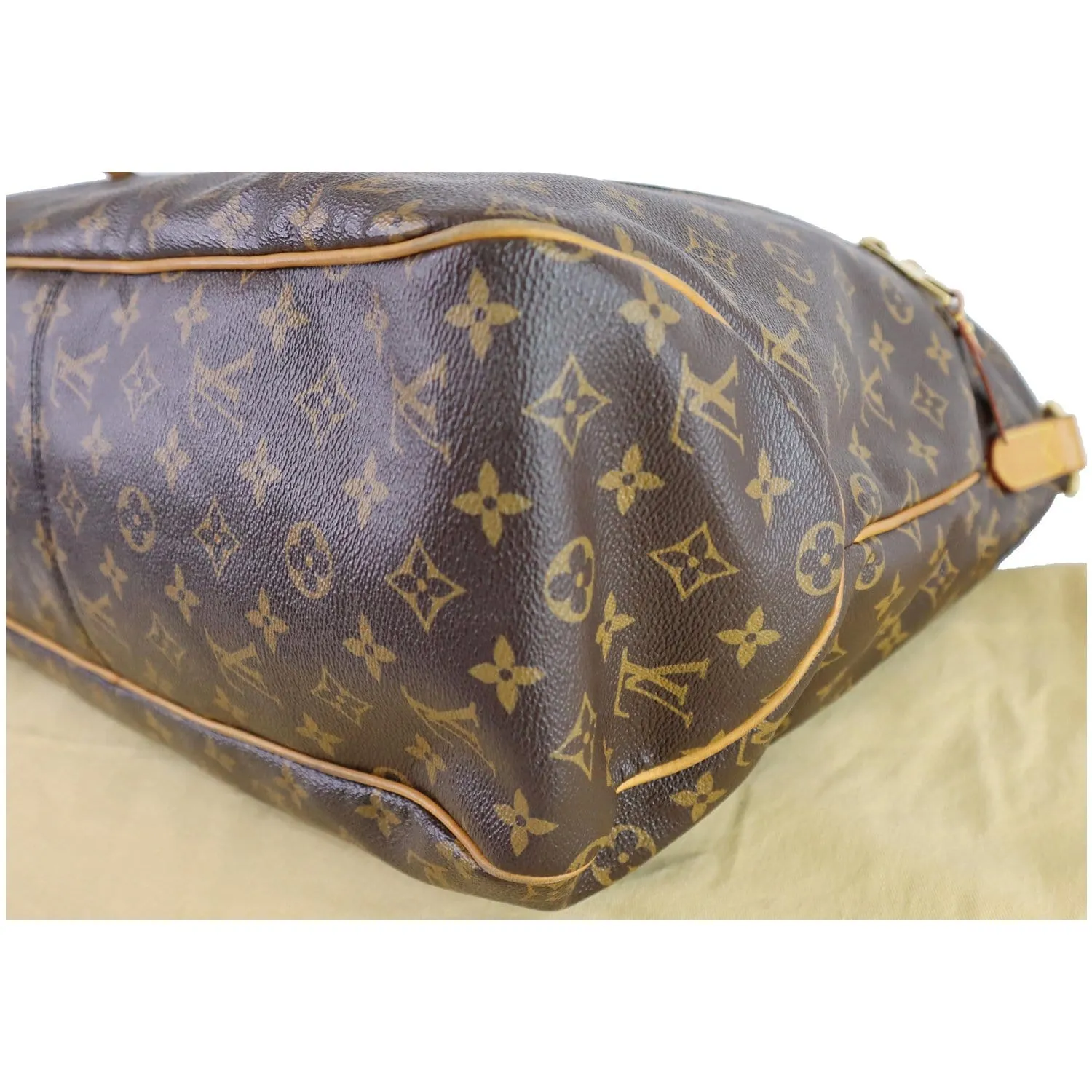LOUIS VUITTON Delightful GM Monogram Canvas Shoulder Bag Brown