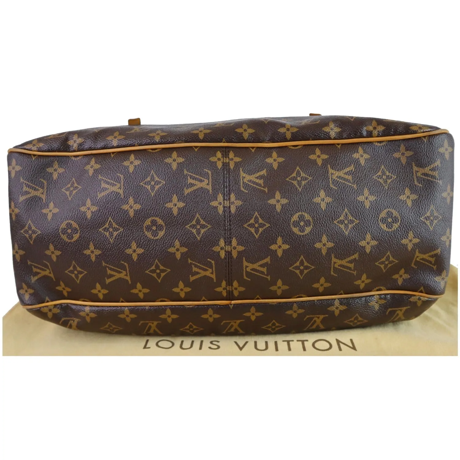 LOUIS VUITTON Delightful GM Monogram Canvas Shoulder Bag Brown