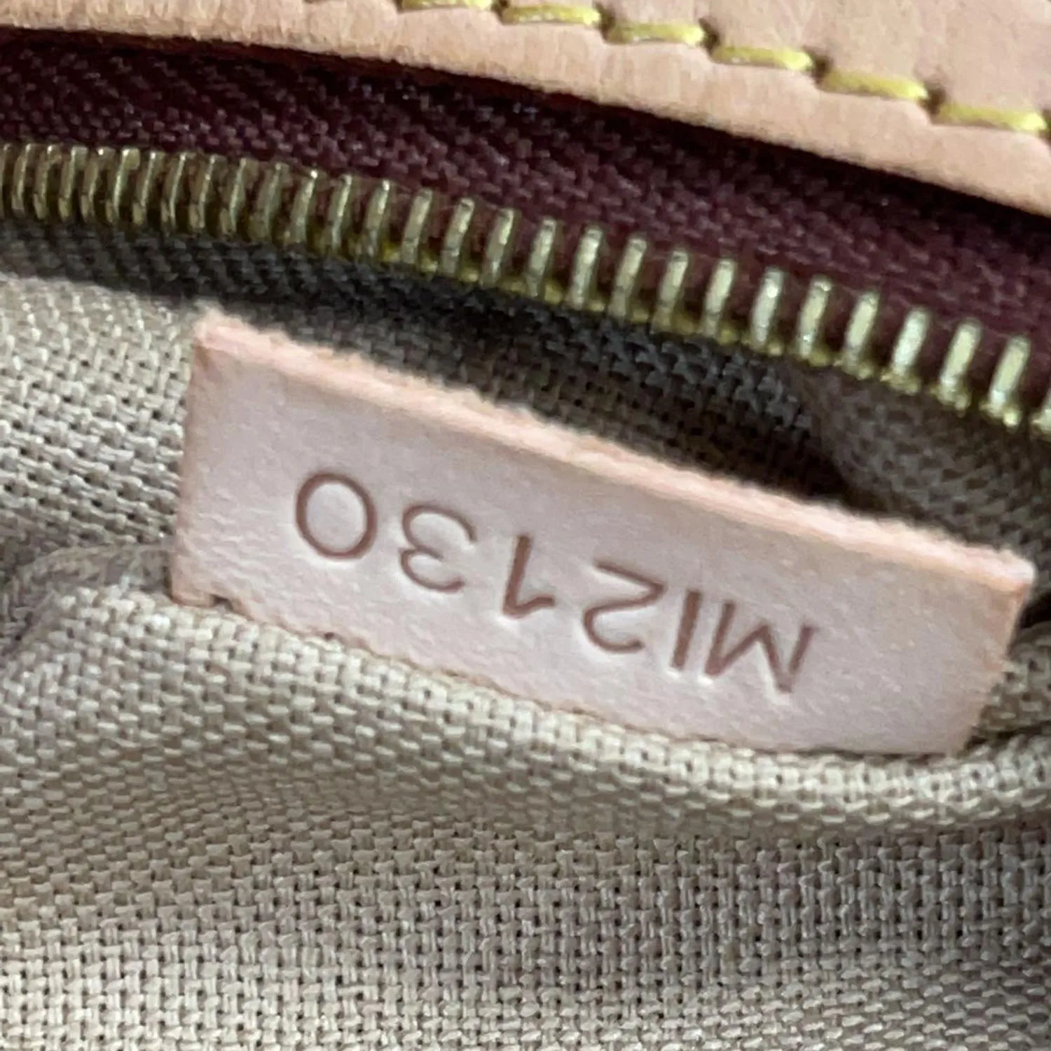 LOUIS VUITTON Delightful GM Monogram Canvas Shoulder Bag Brown