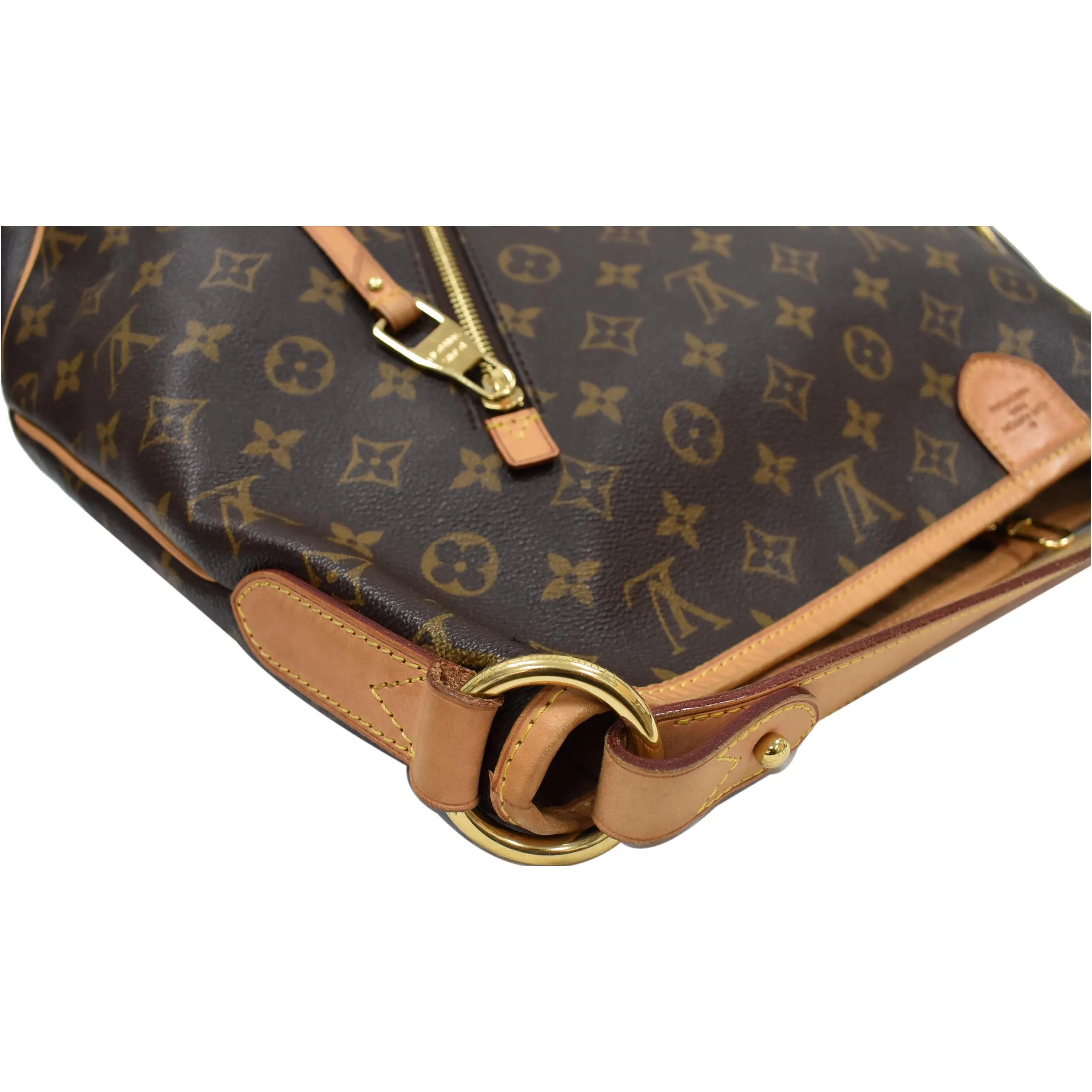 LOUIS VUITTON Delightful GM Monogram Canvas Shoulder Bag Brown