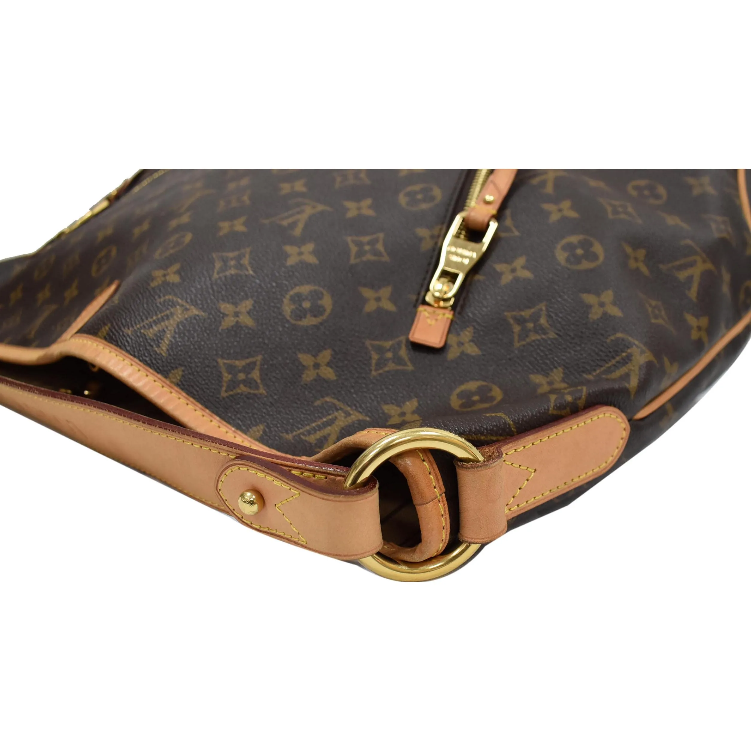 LOUIS VUITTON Delightful GM Monogram Canvas Shoulder Bag Brown
