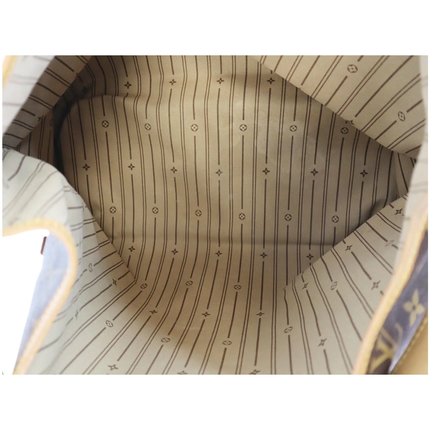 LOUIS VUITTON Delightful GM Monogram Canvas Shoulder Bag Brown