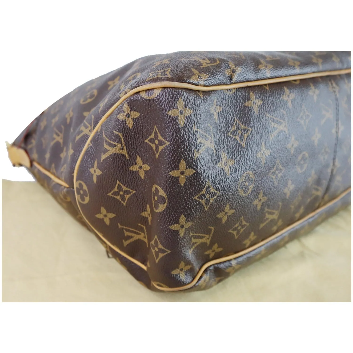 LOUIS VUITTON Delightful GM Monogram Canvas Shoulder Bag Brown