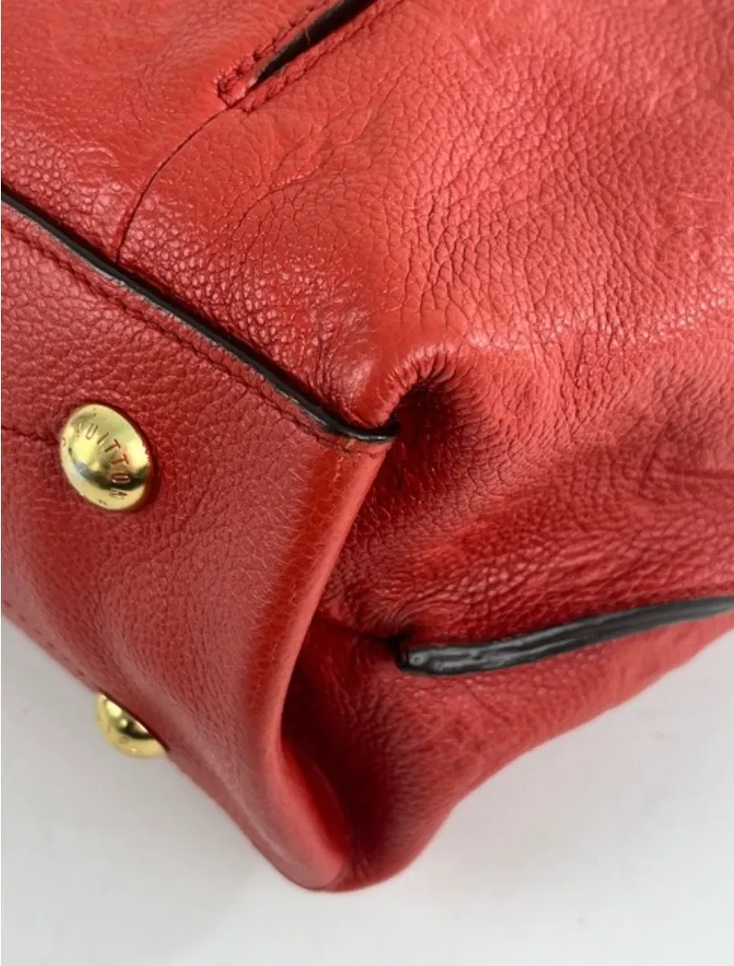 Louis Vuitton Empreinte Leather Metis 2 Way in Red