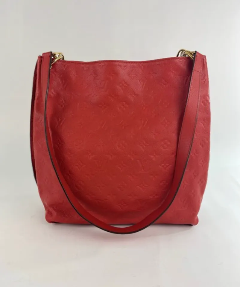 Louis Vuitton Empreinte Leather Metis 2 Way in Red