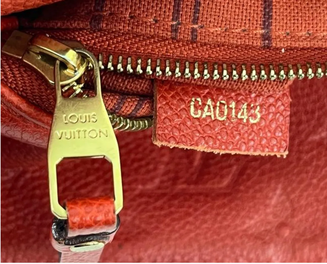 Louis Vuitton Empreinte Leather Metis 2 Way in Red