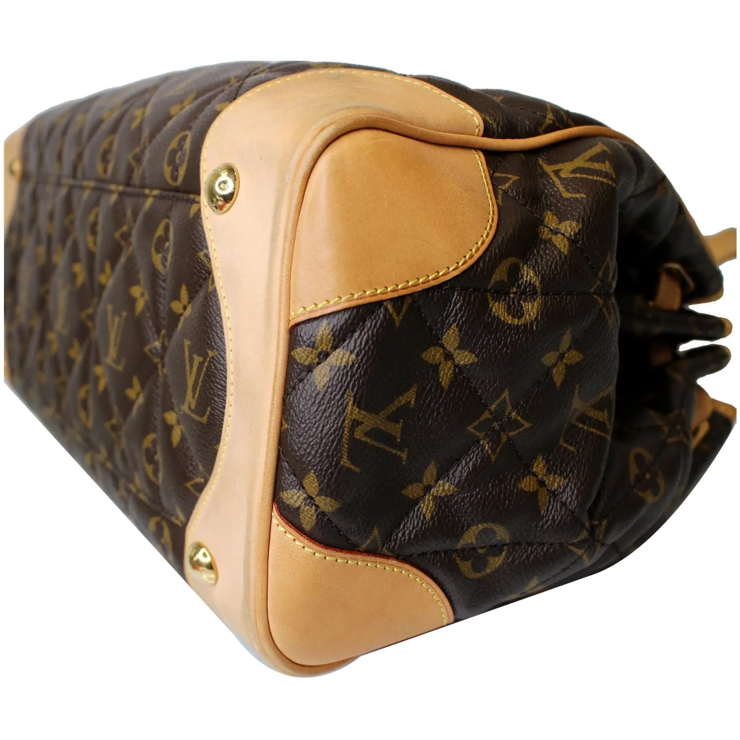 LOUIS VUITTON Etoile Shopper Monogram Canvas Shoulder Bag Brown
