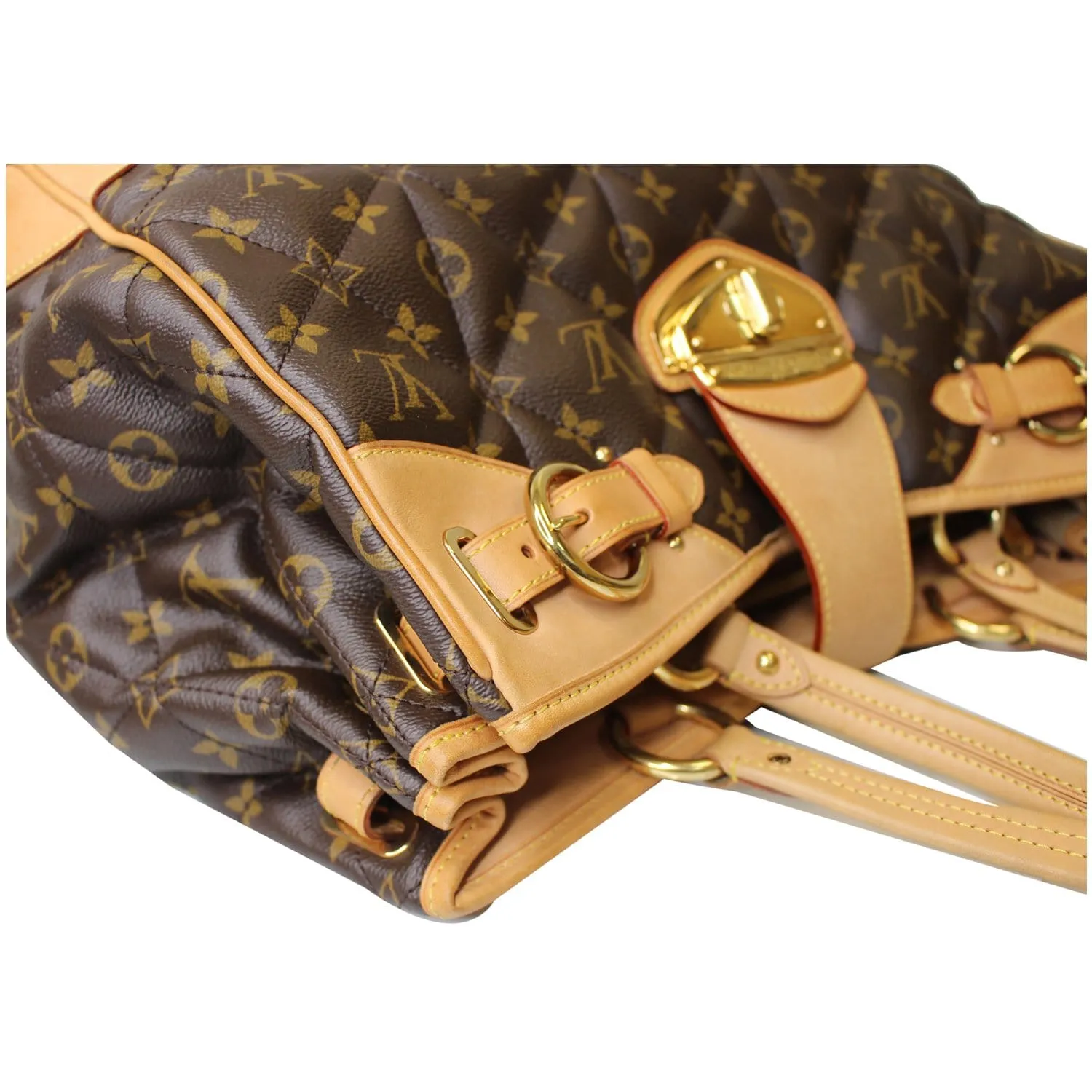 LOUIS VUITTON Etoile Shopper Monogram Canvas Shoulder Bag Brown