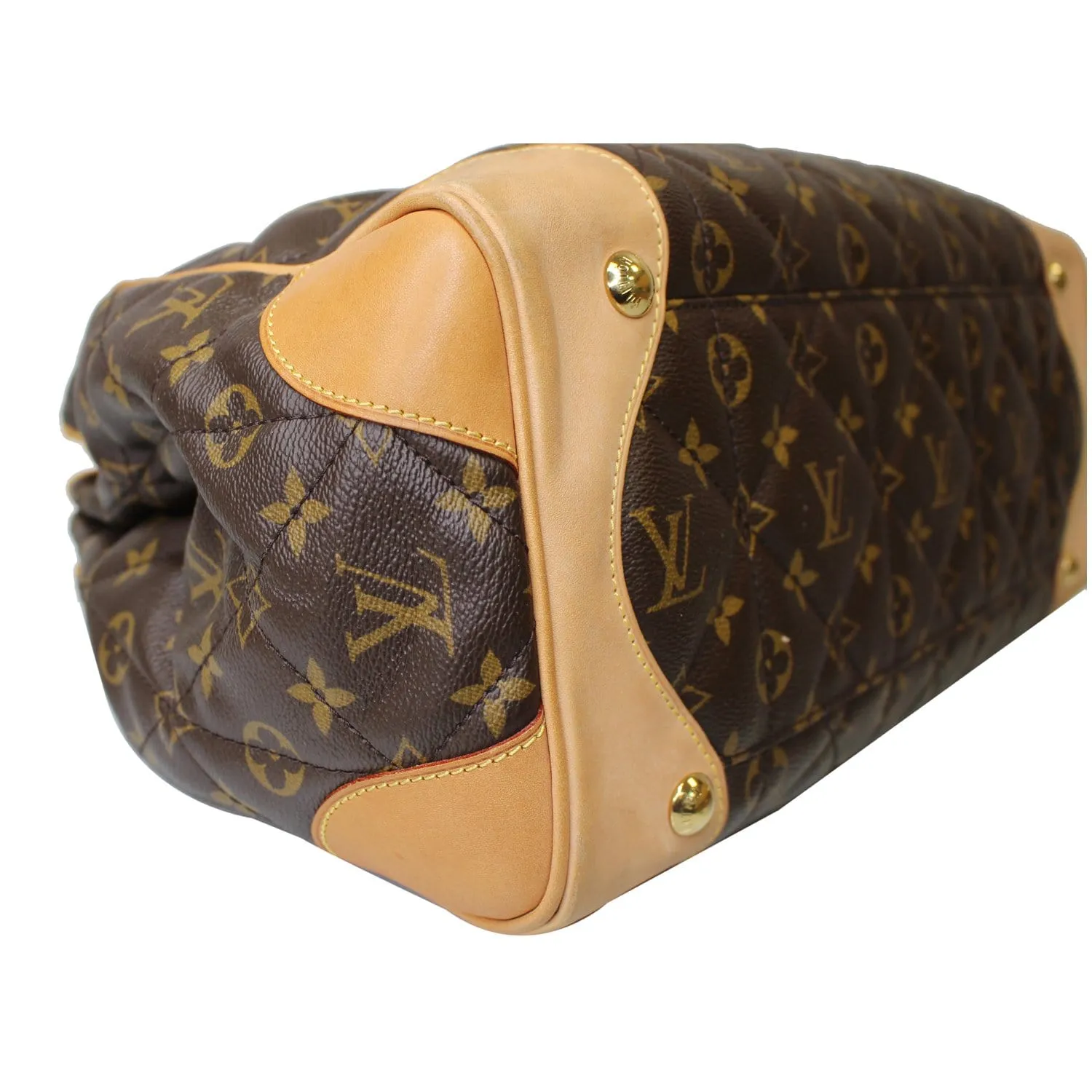 LOUIS VUITTON Etoile Shopper Monogram Canvas Shoulder Bag Brown
