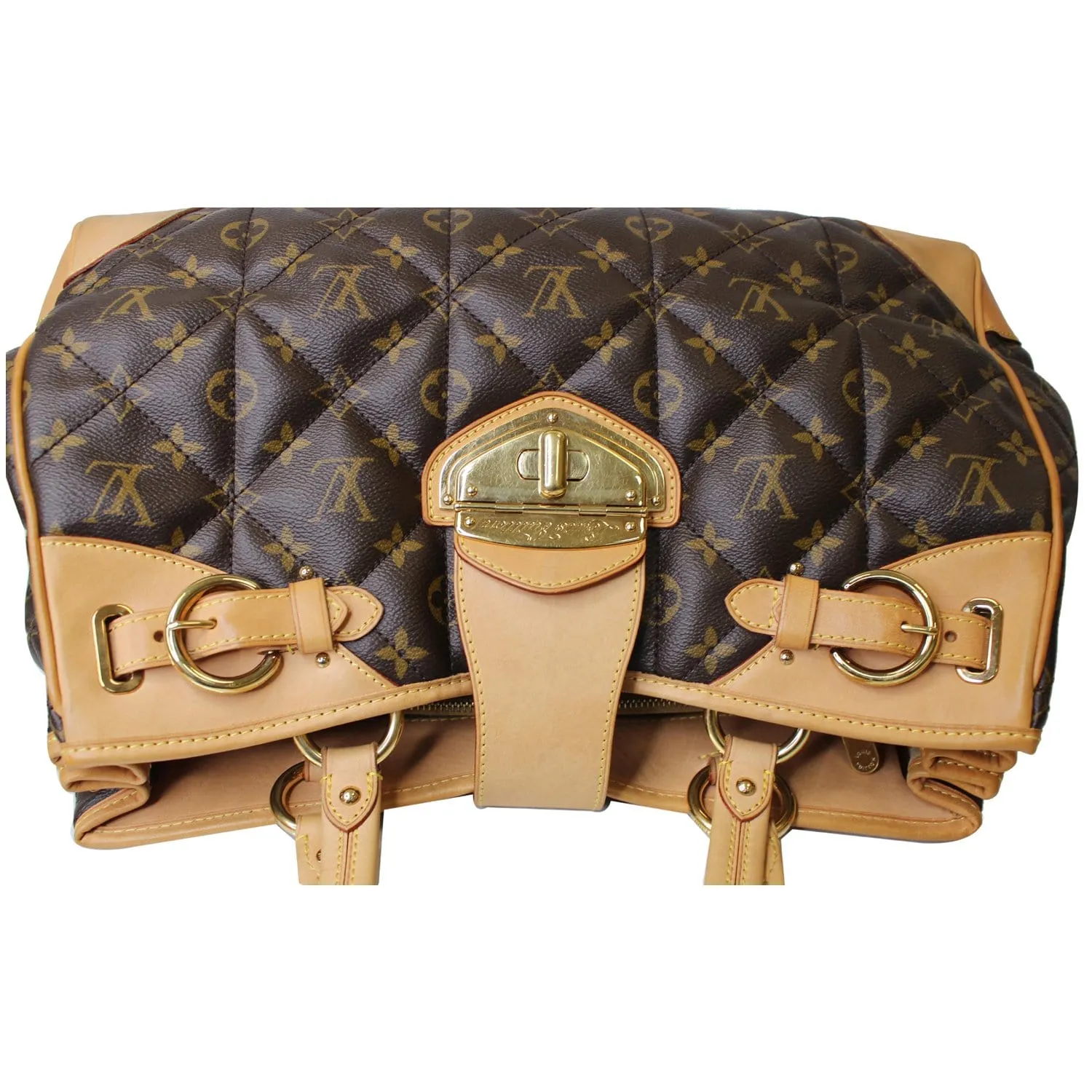 LOUIS VUITTON Etoile Shopper Monogram Canvas Shoulder Bag Brown