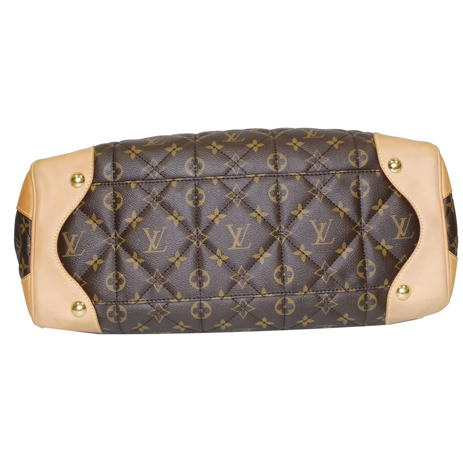 LOUIS VUITTON Etoile Shopper Monogram Canvas Shoulder Bag Brown