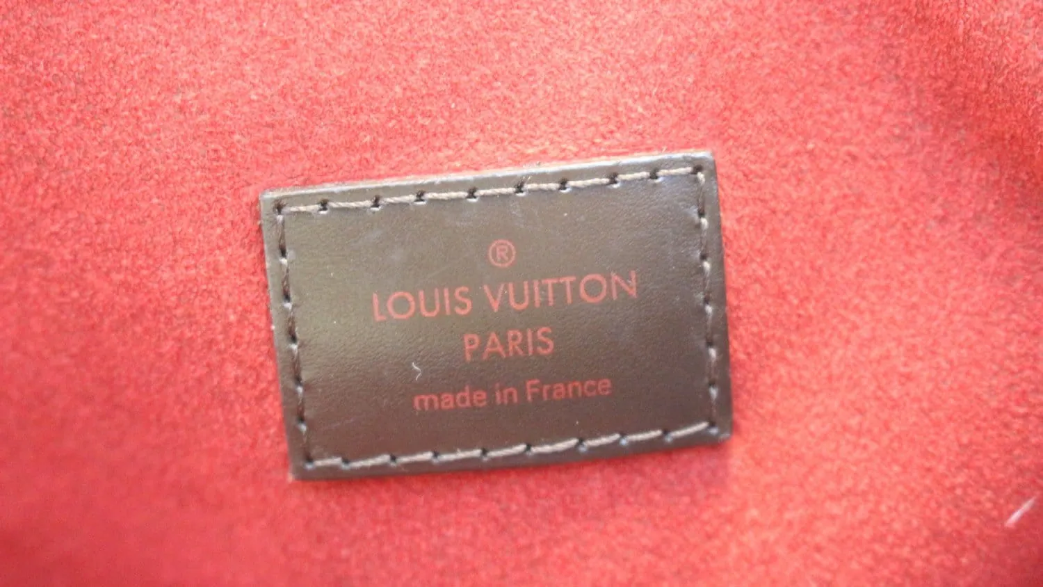 LOUIS VUITTON Evora MM Damier Ebene Tote Shoulder Bag