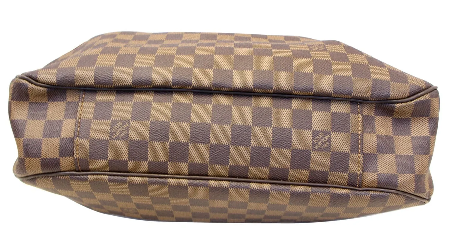 LOUIS VUITTON Evora MM Damier Ebene Tote Shoulder Bag