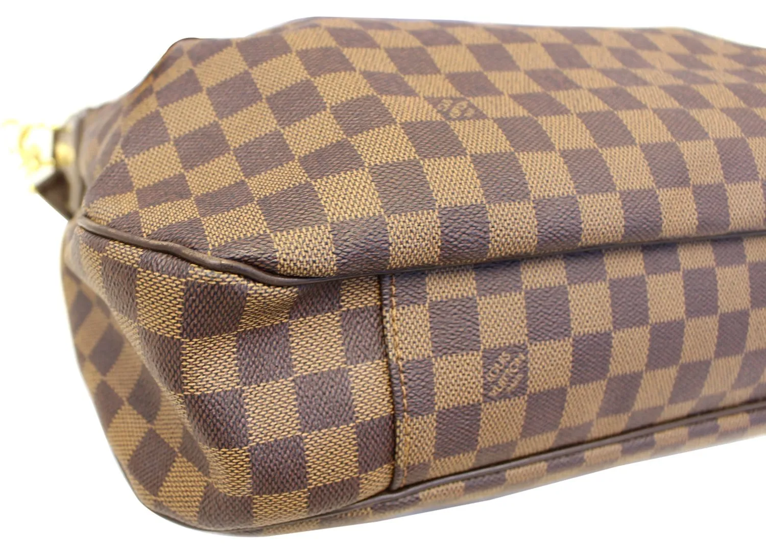 LOUIS VUITTON Evora MM Damier Ebene Tote Shoulder Bag