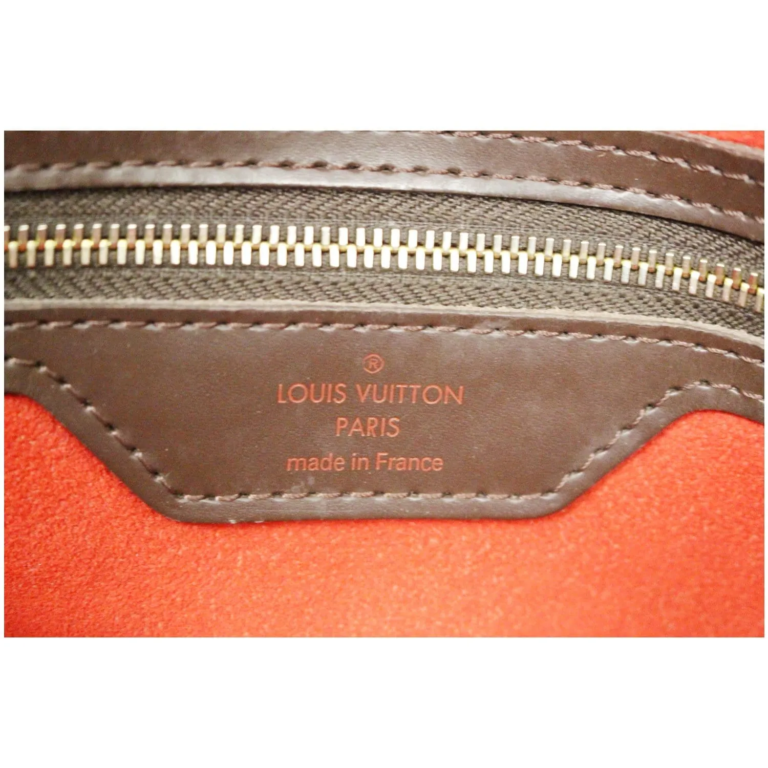 LOUIS VUITTON Hampstead GM Damier Ebene Shoulder Bag Brown