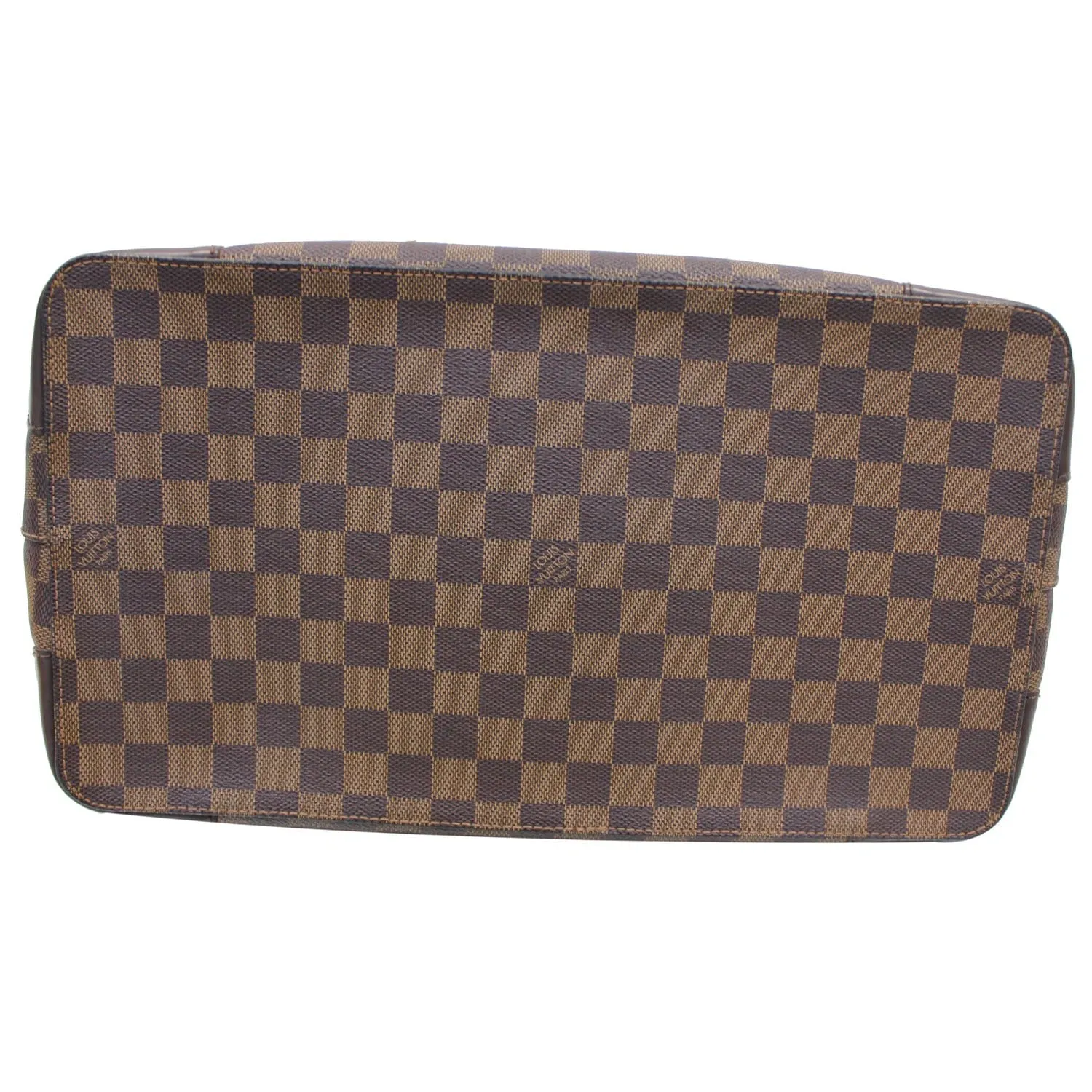 LOUIS VUITTON Hampstead GM Damier Ebene Shoulder Bag Brown