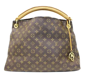 LOUIS VUITTON Handbag Artsy MM Monogram Canvas Tote Handbag