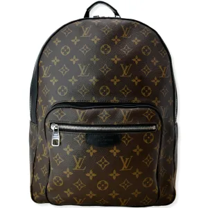 LOUIS VUITTON Josh Monogram Canvas Backpack Bag Brown - 10% Off
