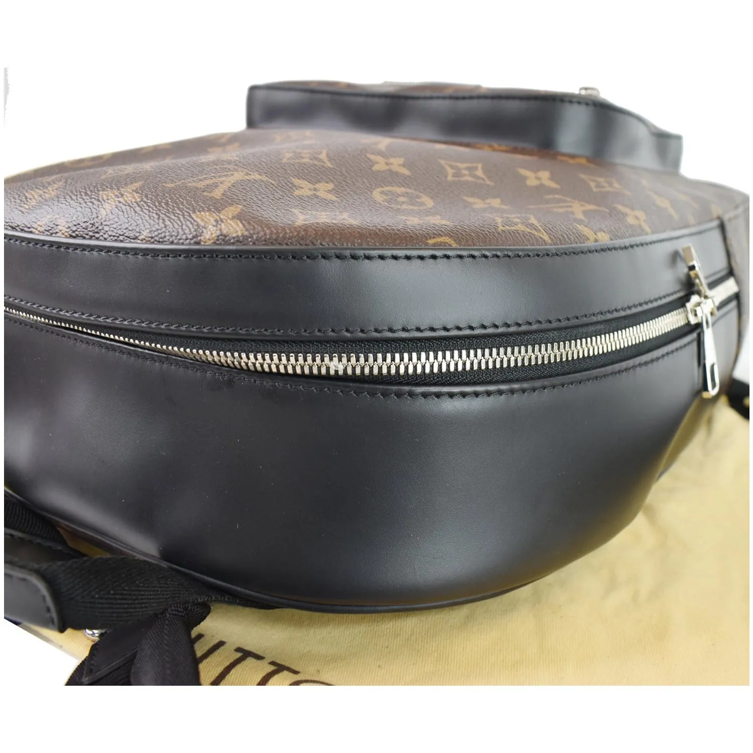 LOUIS VUITTON Josh Monogram Canvas Backpack Bag Brown