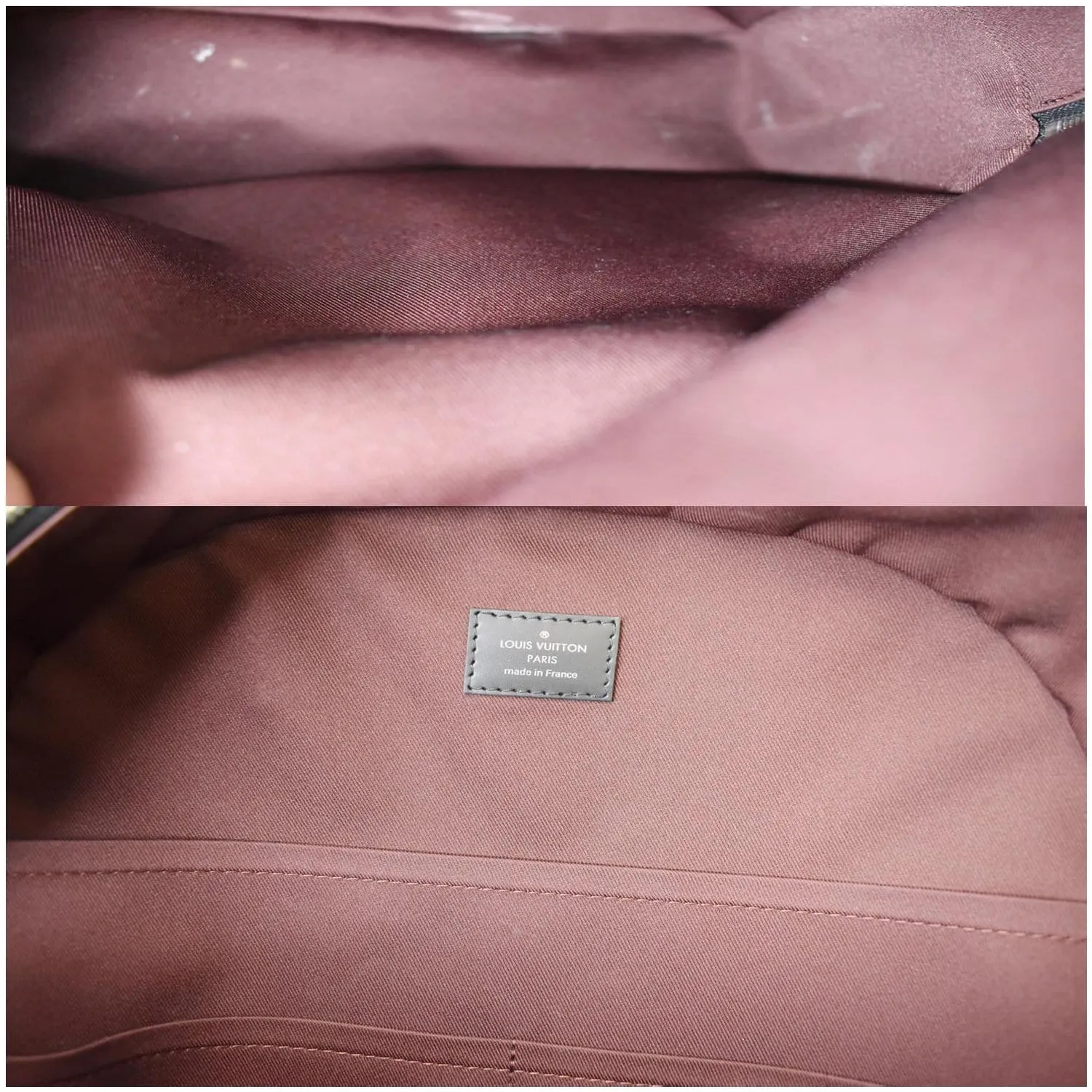 LOUIS VUITTON Josh Monogram Canvas Backpack Bag Brown