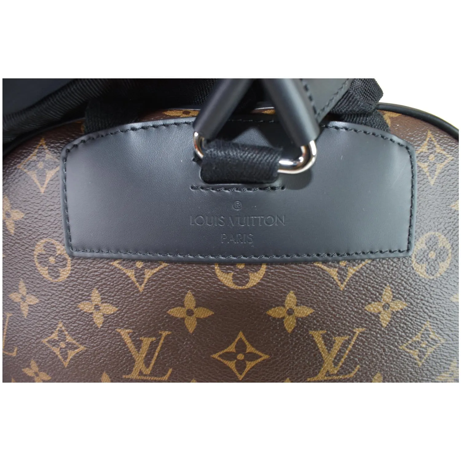 LOUIS VUITTON Josh Monogram Canvas Backpack Bag Brown