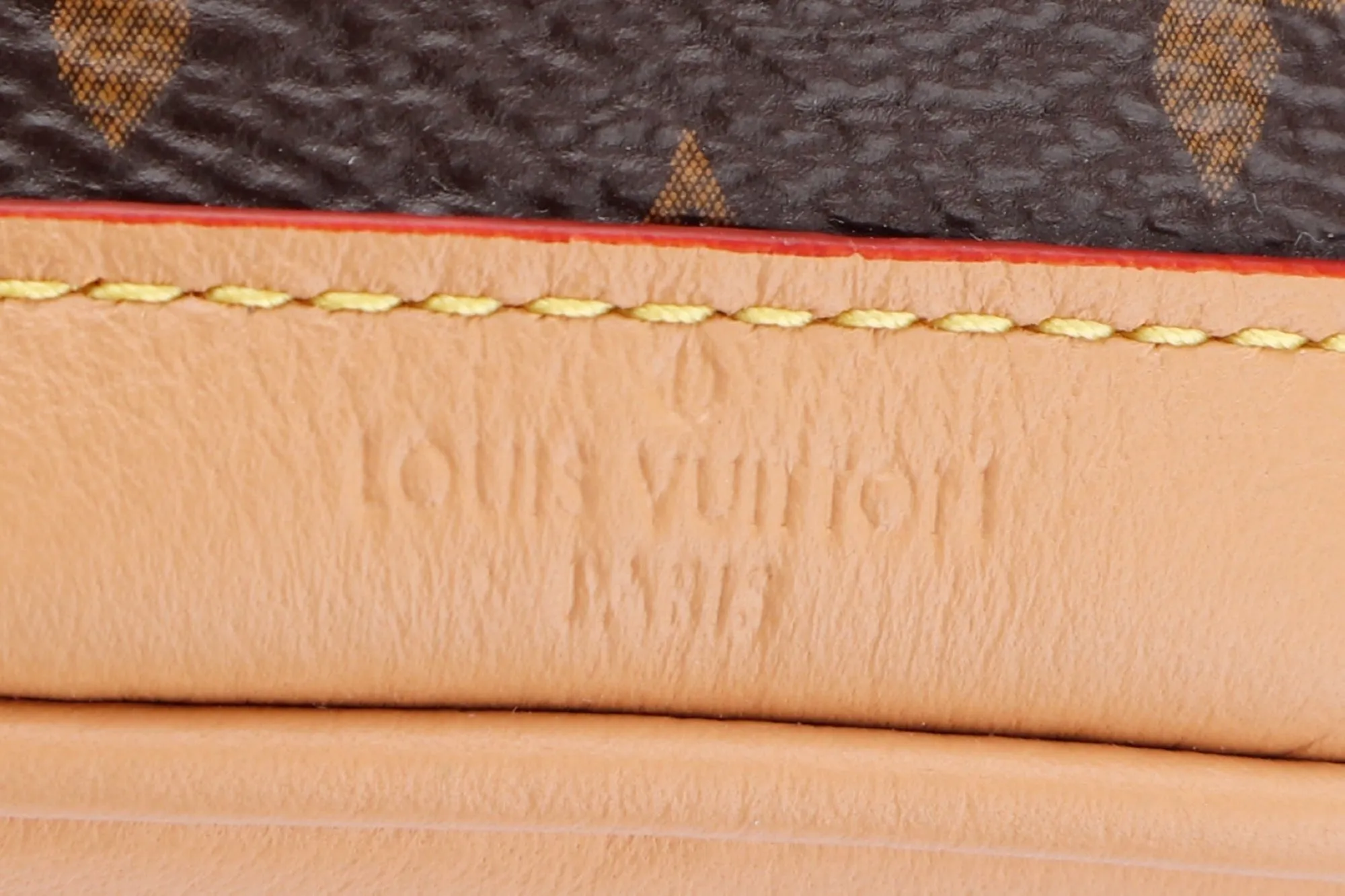 Louis Vuitton Micro Noé Monogram Bag Charm (M00818), with Dust Cover & Box