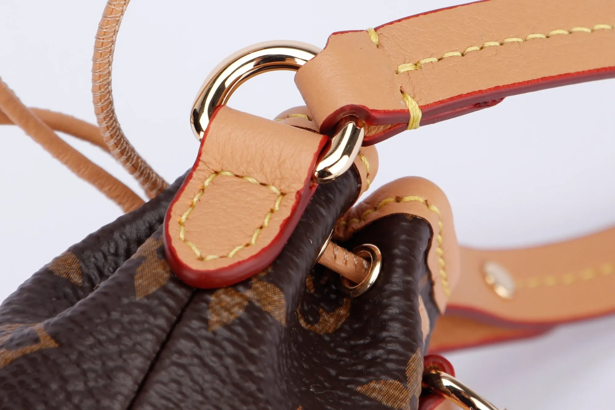 Louis Vuitton Micro Noé Monogram Bag Charm (M00818), with Dust Cover & Box