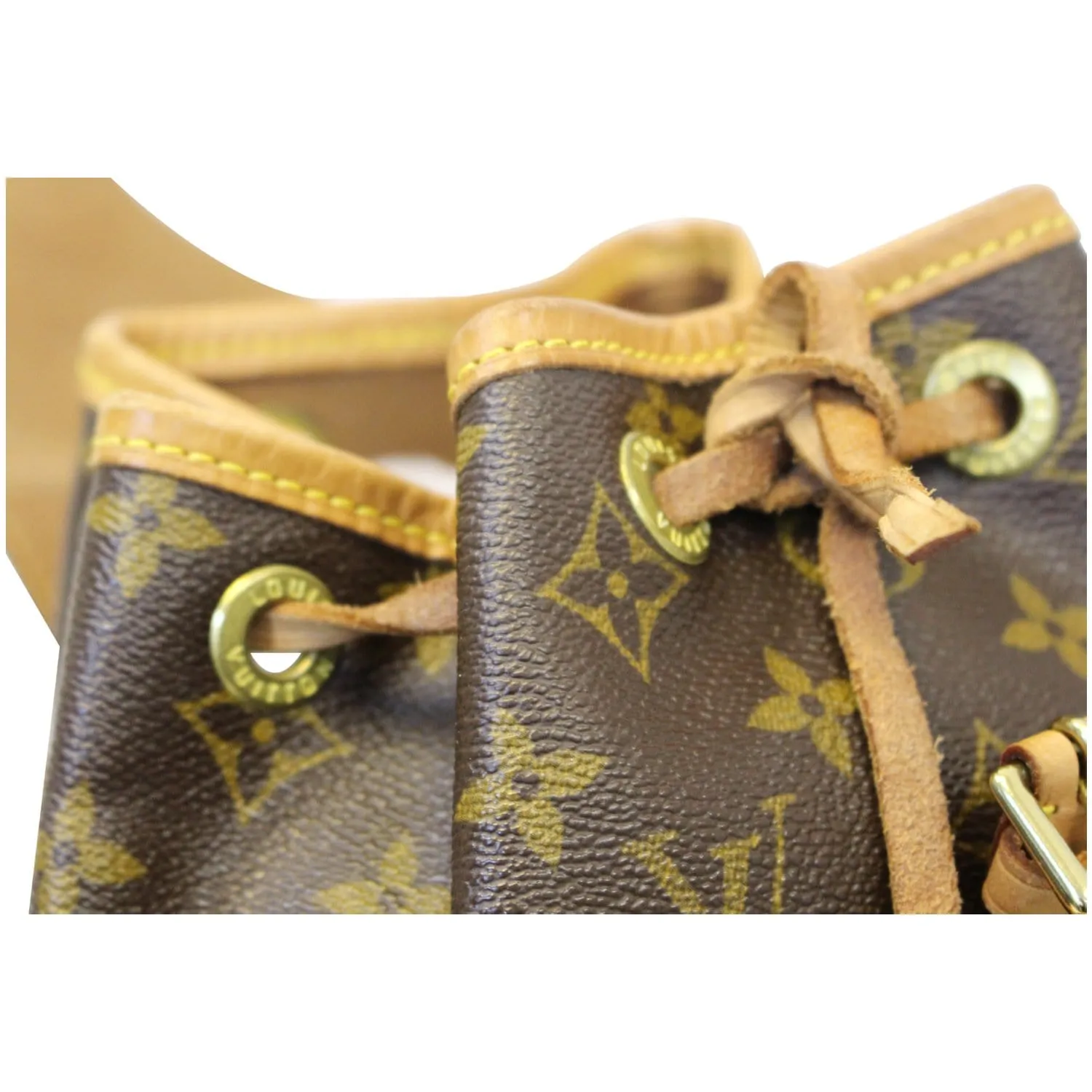 LOUIS VUITTON Mini Montsouris Monogram Canvas Backpack Bag