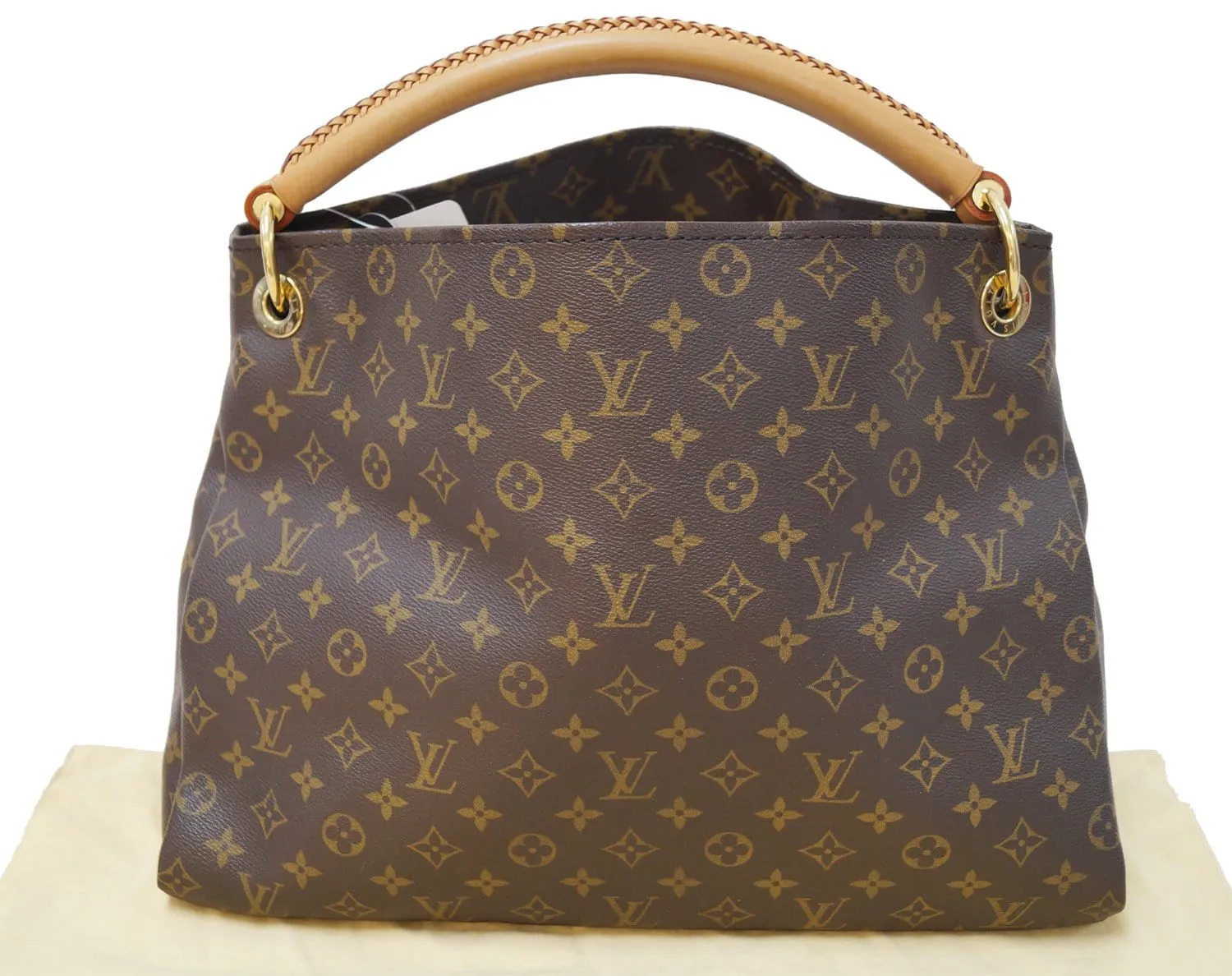 LOUIS VUITTON Monogram Canvas Artsy MM Hobo Shoulder Bag