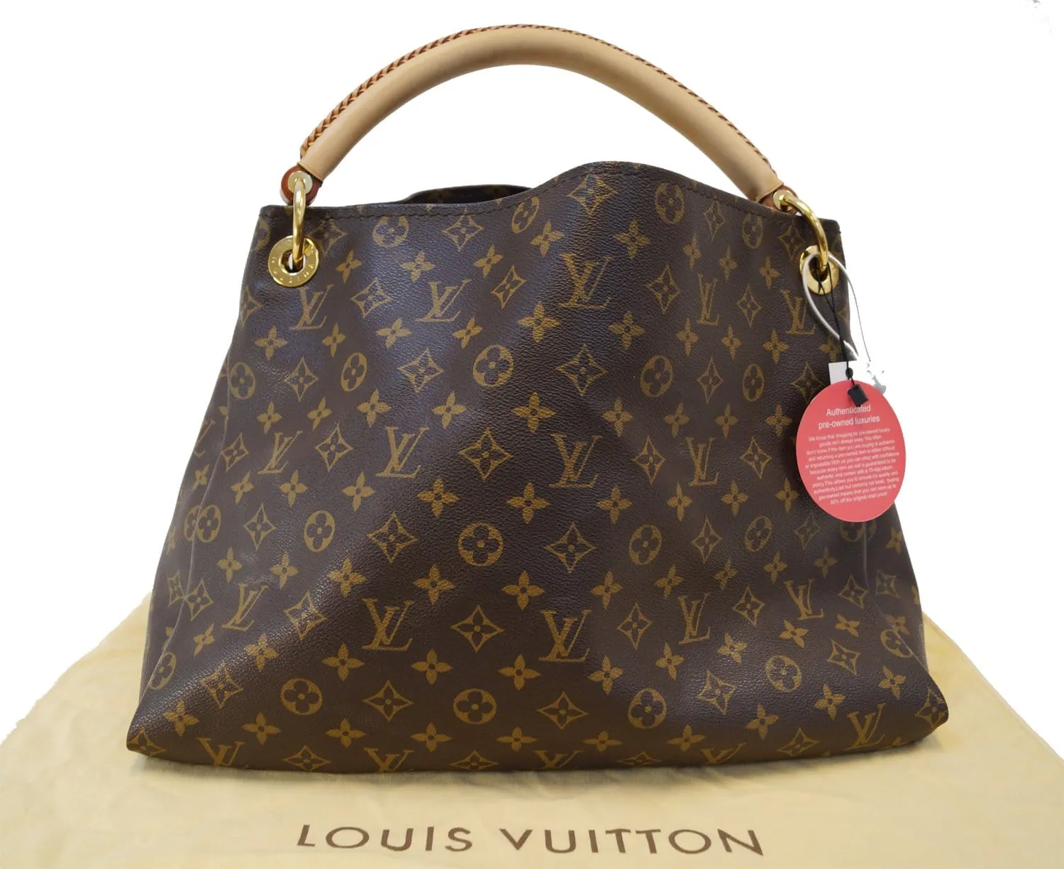 LOUIS VUITTON Monogram Canvas Artsy MM Shoulder Bag