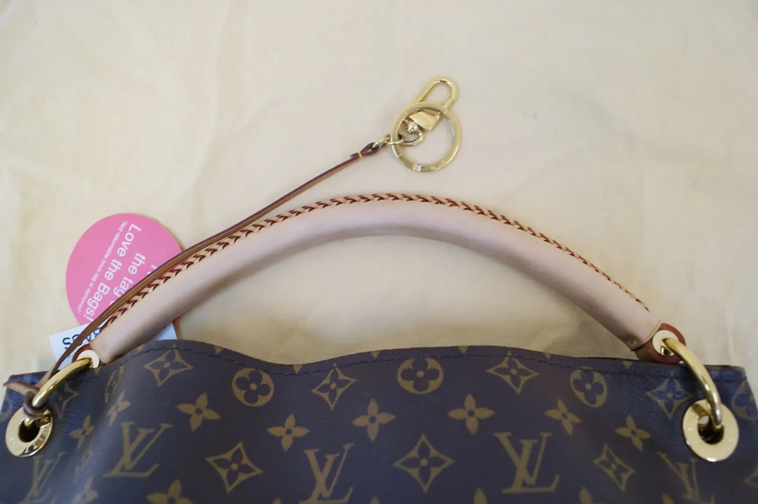 LOUIS VUITTON Monogram Canvas Artsy MM Shoulder Bag