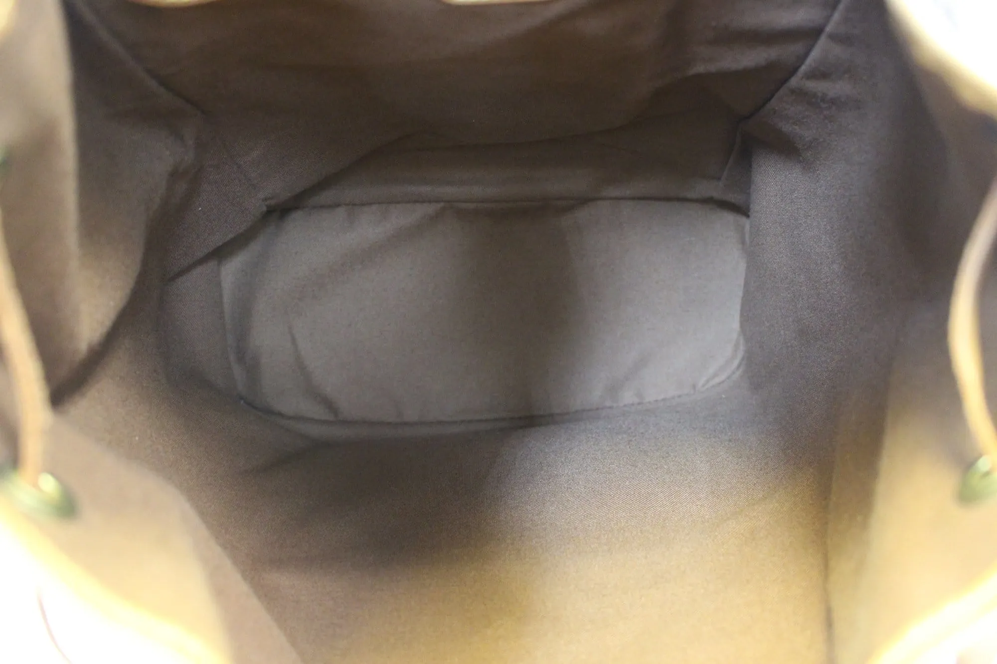 LOUIS VUITTON Monogram Canvas Brown Montsouris GM Backpack Bag