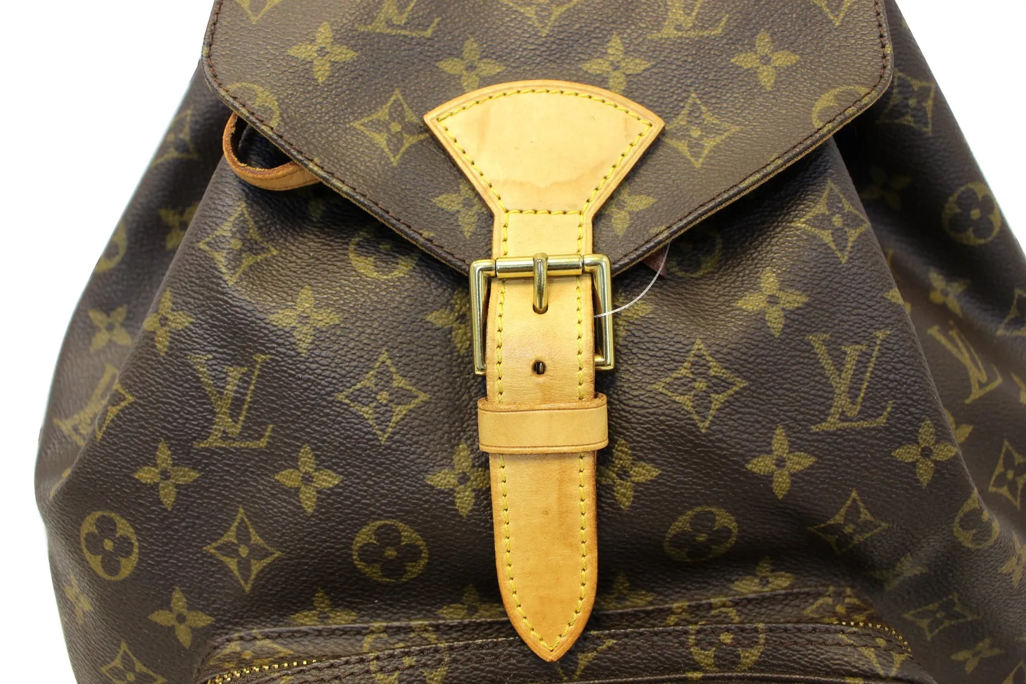 LOUIS VUITTON Monogram Canvas Brown Montsouris GM Backpack Bag
