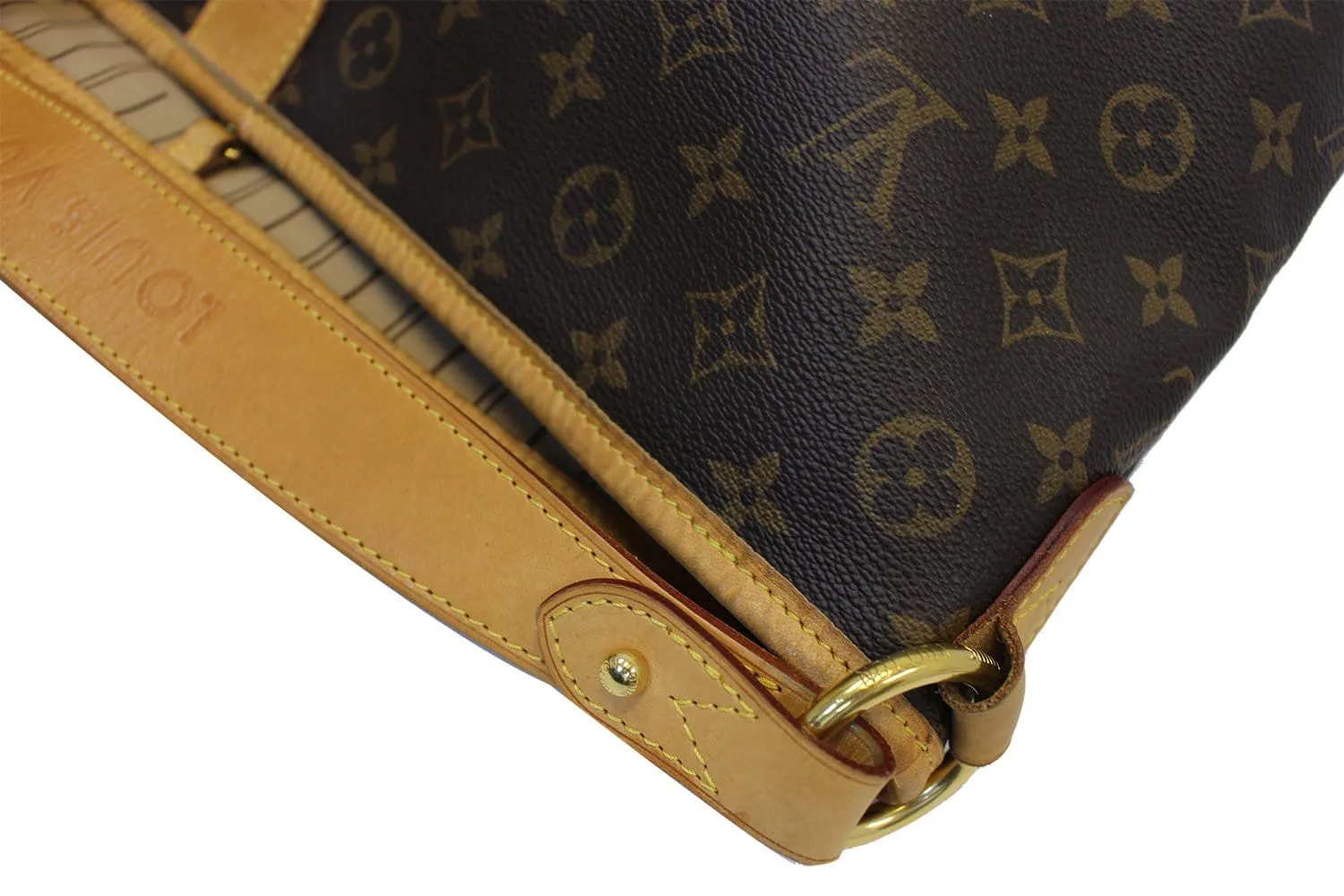 LOUIS VUITTON Monogram Canvas Delightful MM Shoulder Bag