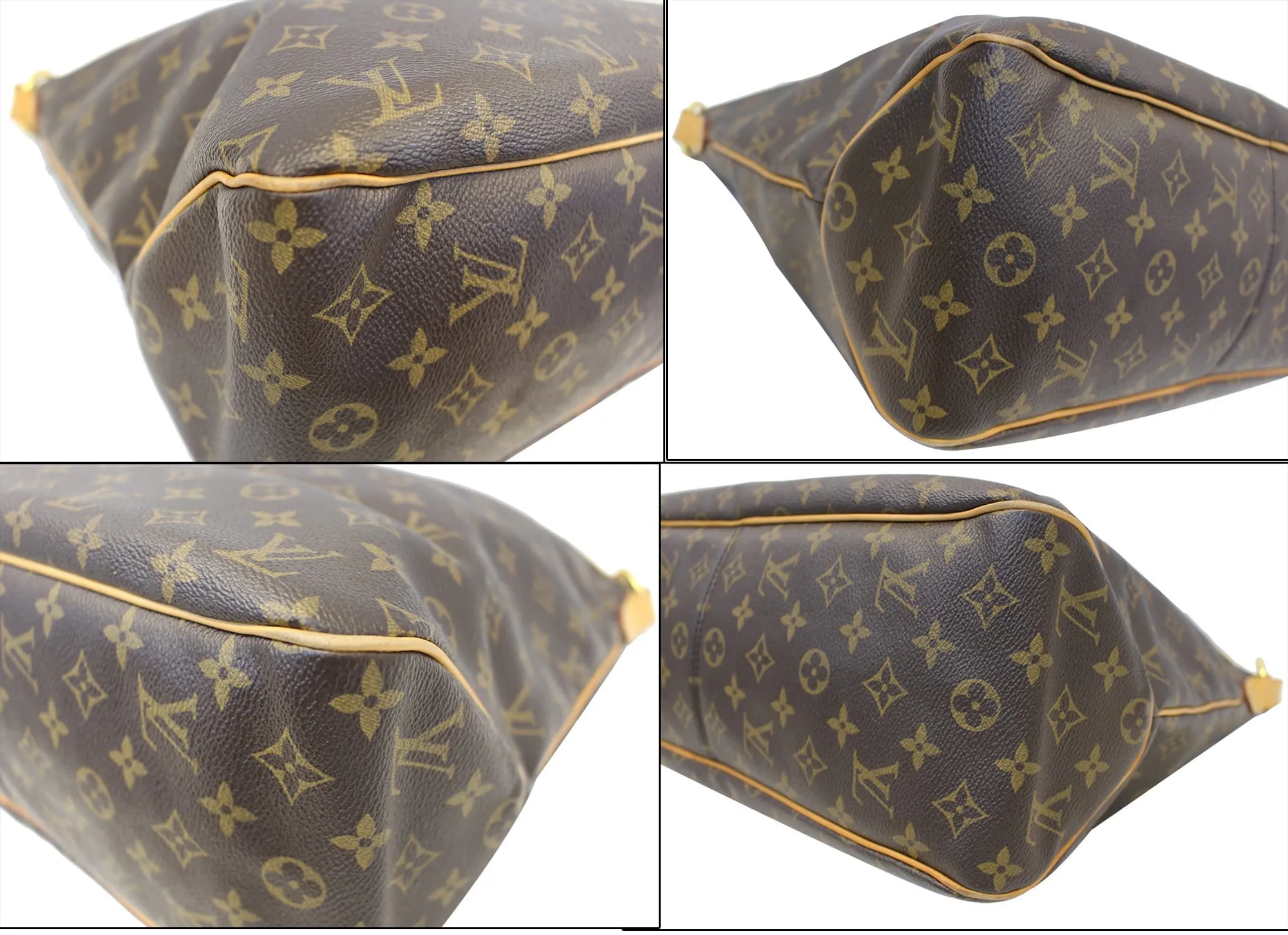 LOUIS VUITTON Monogram Canvas Delightful MM Shoulder Bag