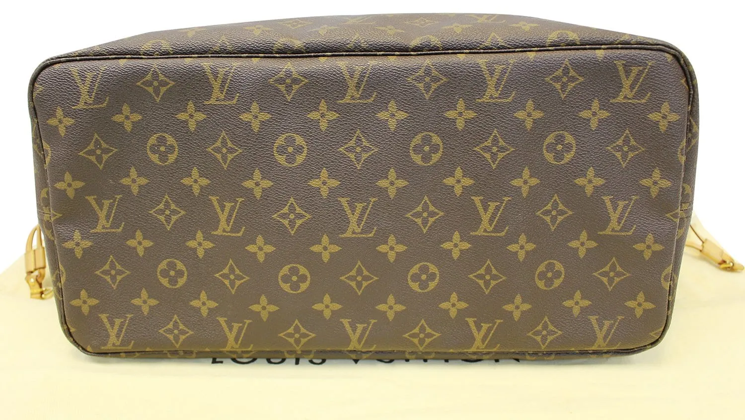 LOUIS VUITTON Monogram Canvas Neverfull GM Brown Tote Bag
